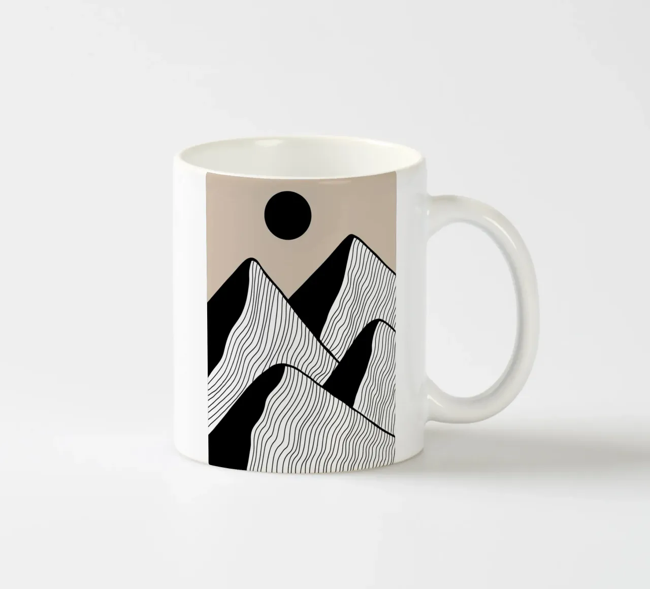 The mountains tazza in ceramica da BAINAI