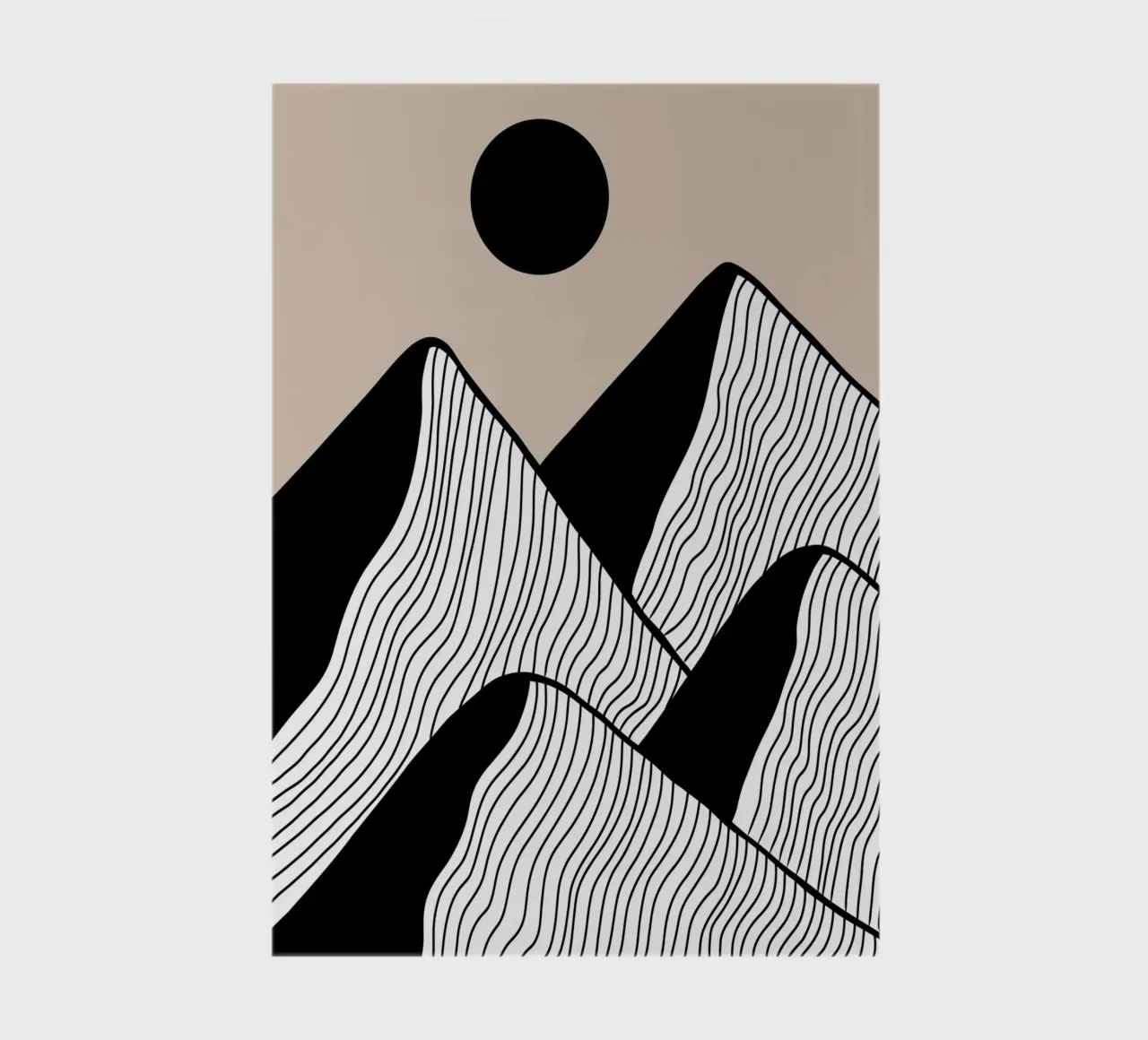 The mountains notebook by BAINAI