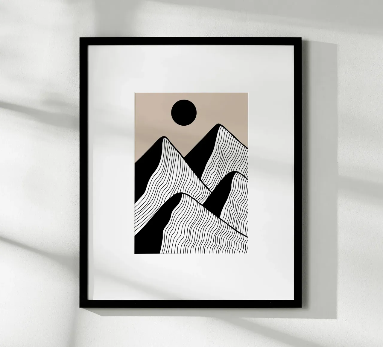 The mountains poster da BAINAI