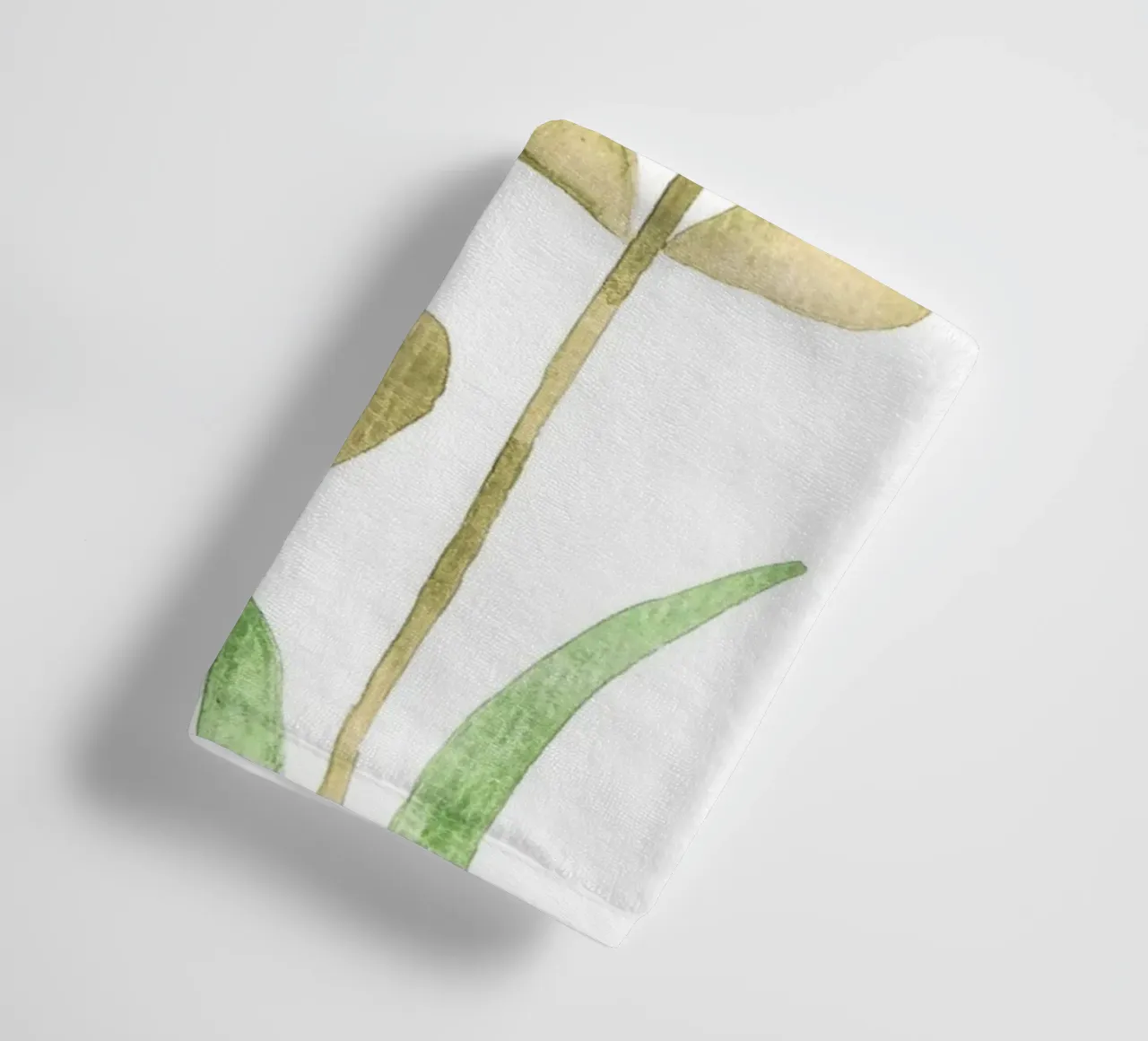 Wiese mit Blumen - Wasserfarbe asciugamano da bagno da BAINAI KIDS