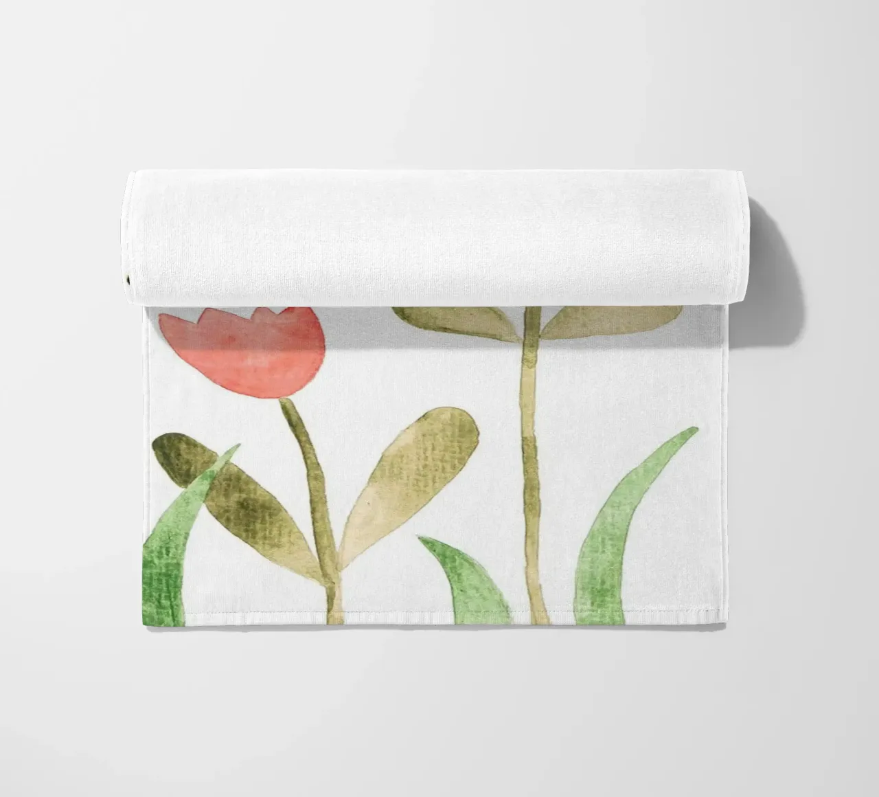 Wiese mit Blumen - Wasserfarbe telo mare da BAINAI KIDS