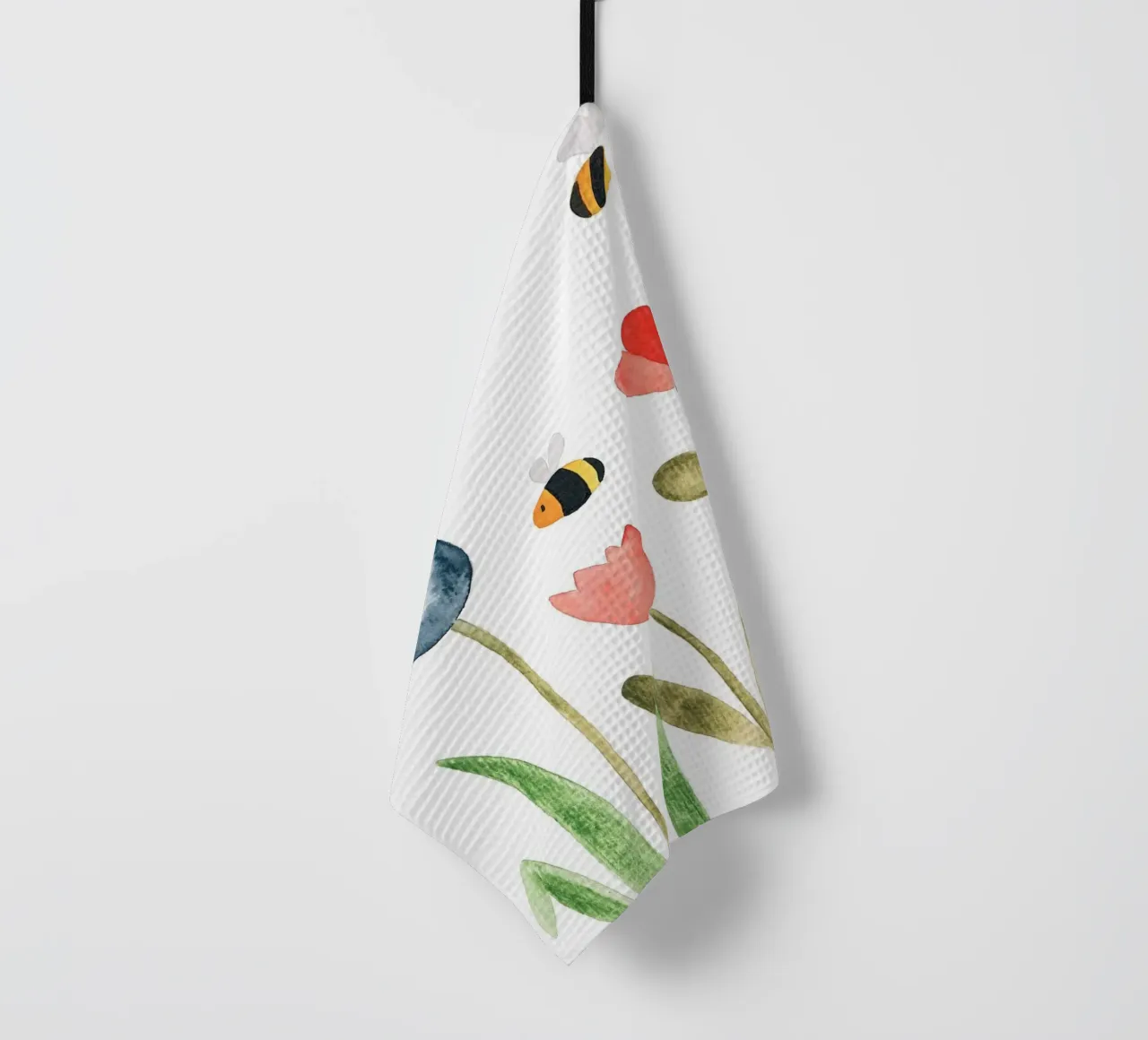 Wiese mit Blumen - Wasserfarbe canovaccio da cucina da BAINAI KIDS