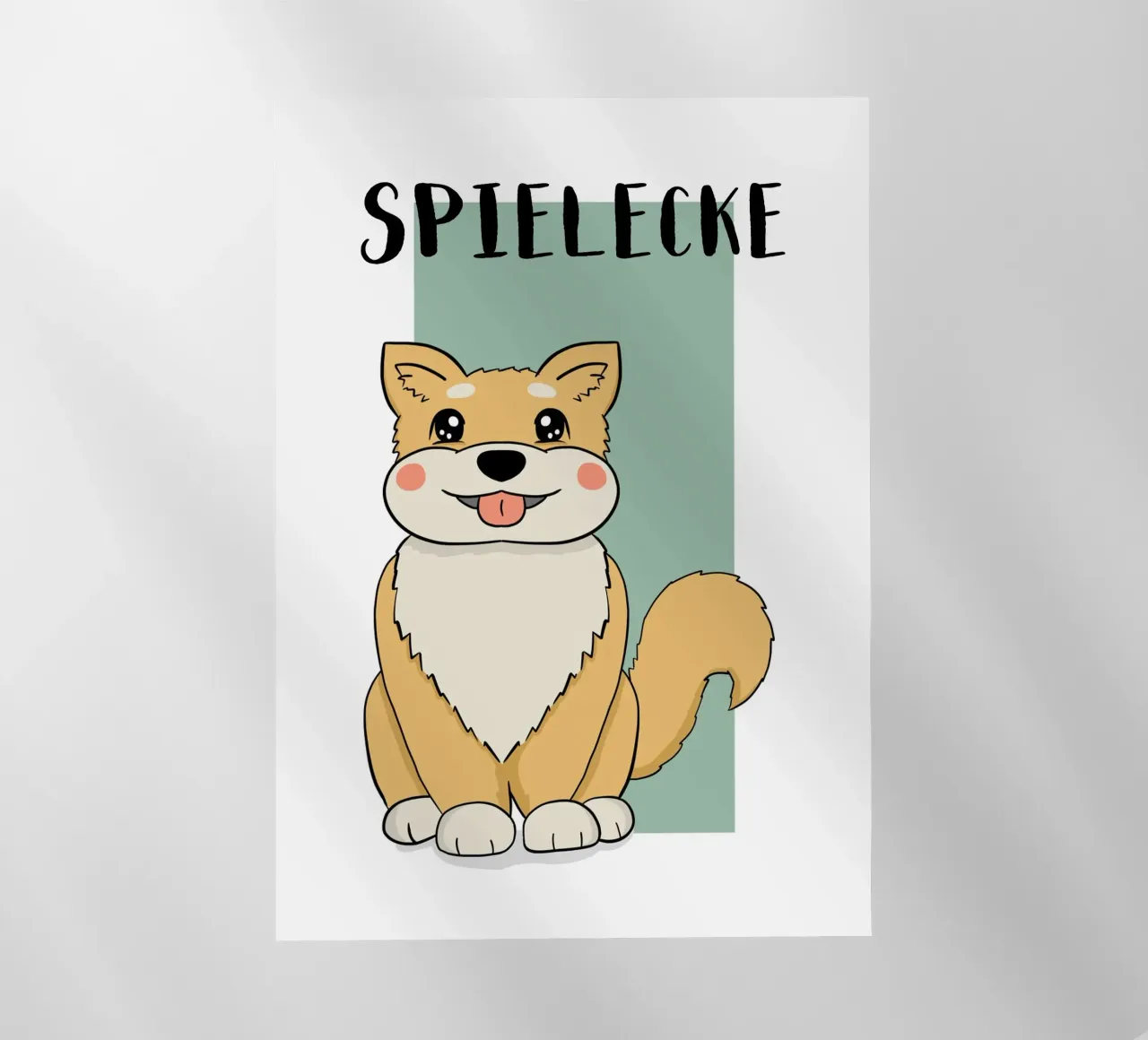 Spielecke Shiba Inu pellicola backlit da BAINAI KIDS
