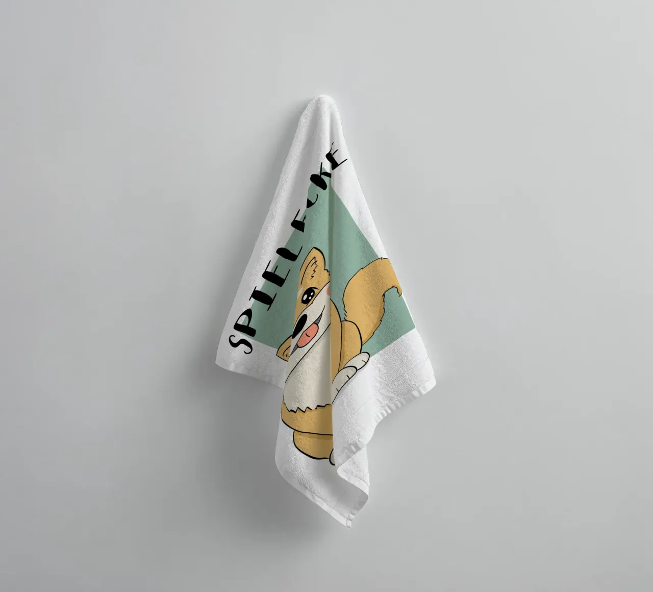 Spielecke Shiba Inu asciugamano da bagno da BAINAI KIDS