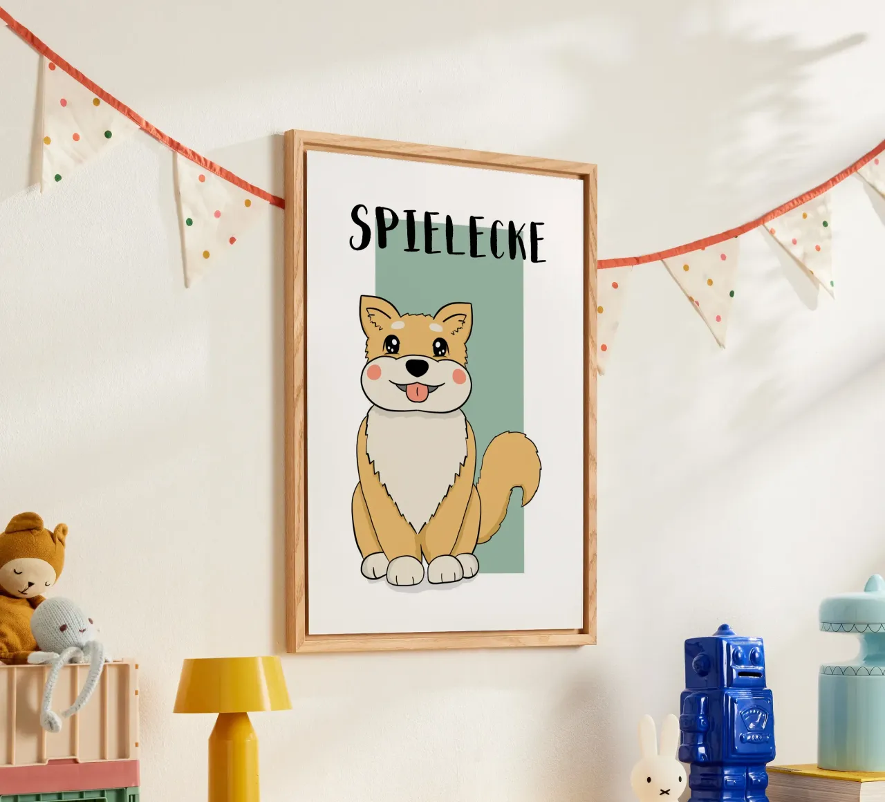 Spielecke Shiba Inu plexiglass da BAINAI KIDS