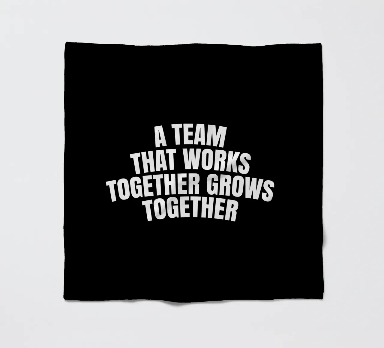 A team that works together grows together coperta in pile da happieeagle