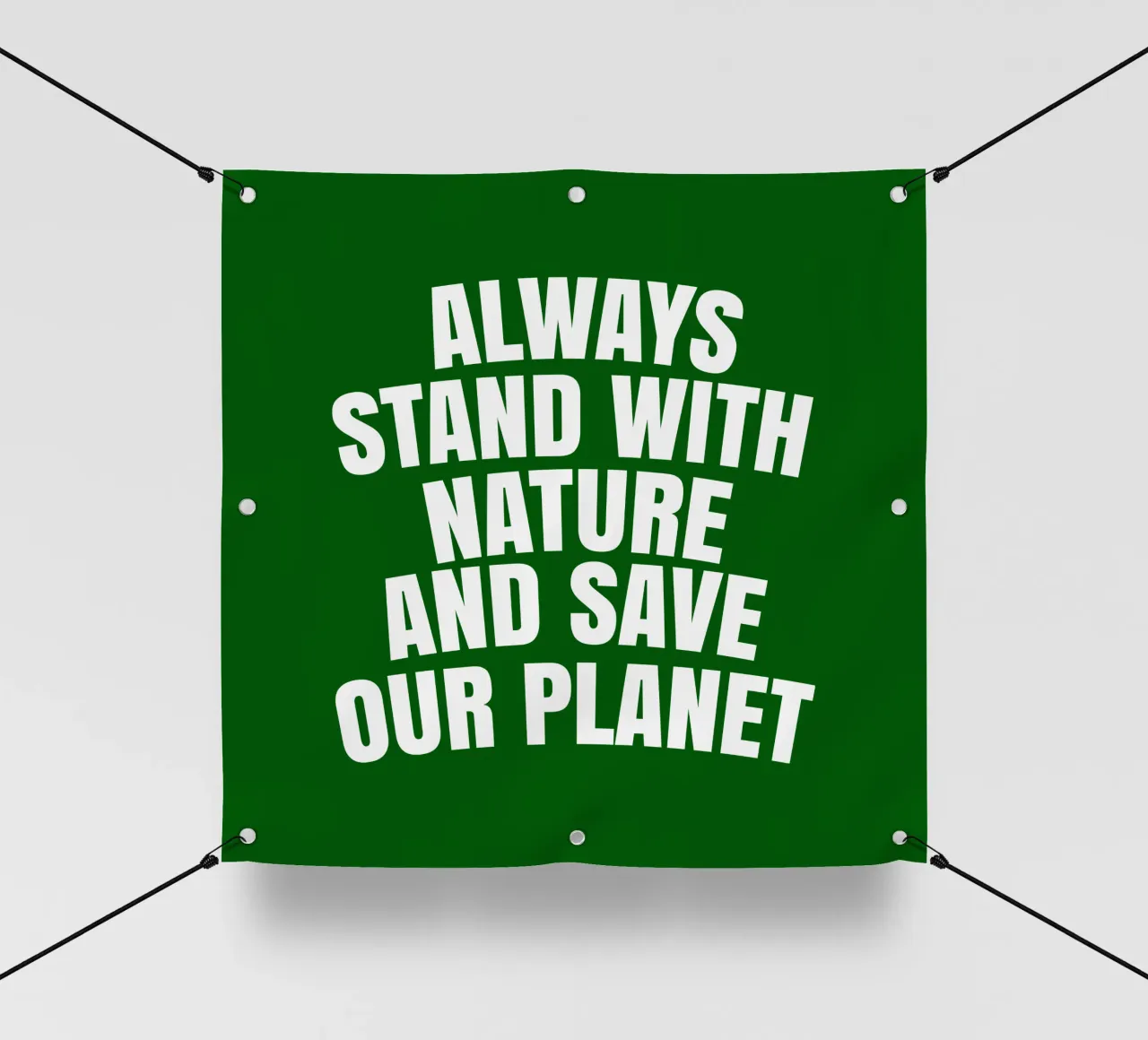 Always stand with nature and save our planet PVC Plane von happieeagle
