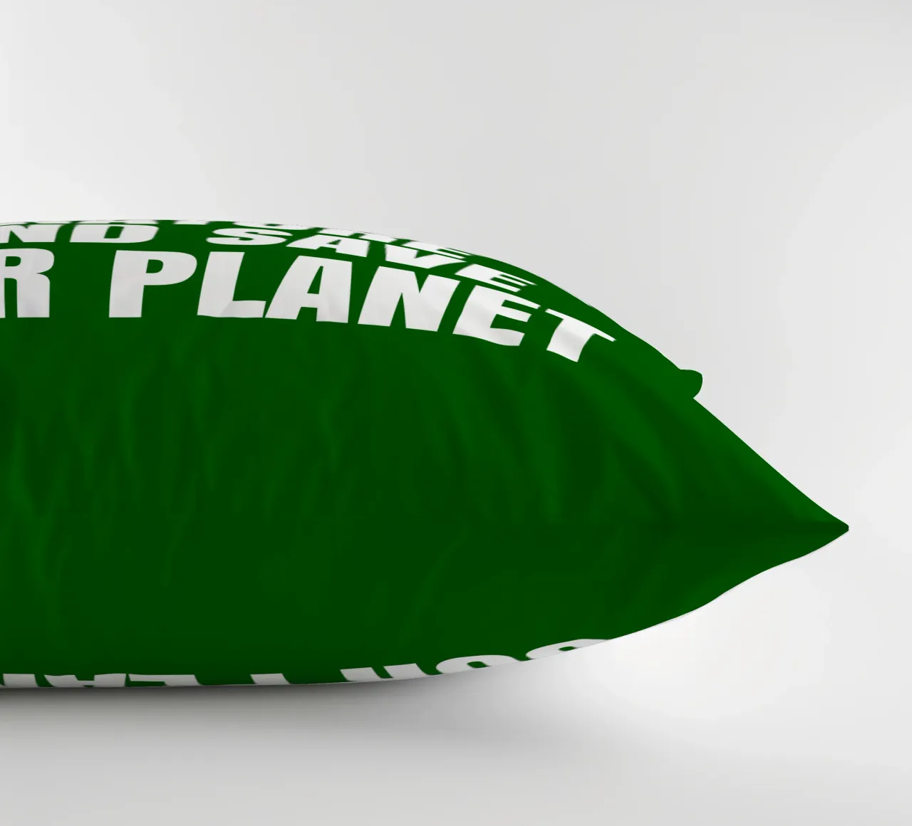 Always stand with nature and save our planet cuscino da happieeagle