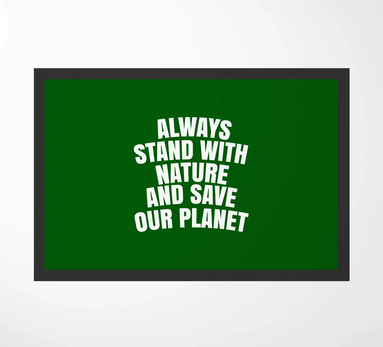 Always stand with nature and save our planet zerbino da happieeagle