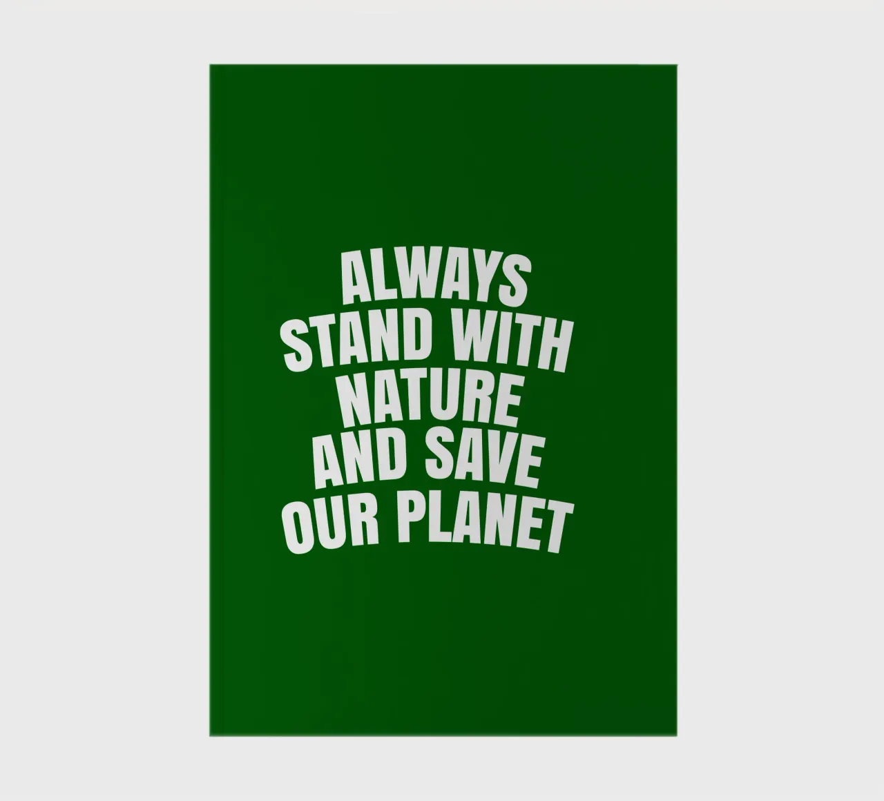 Always stand with nature and save our planet diario da happieeagle