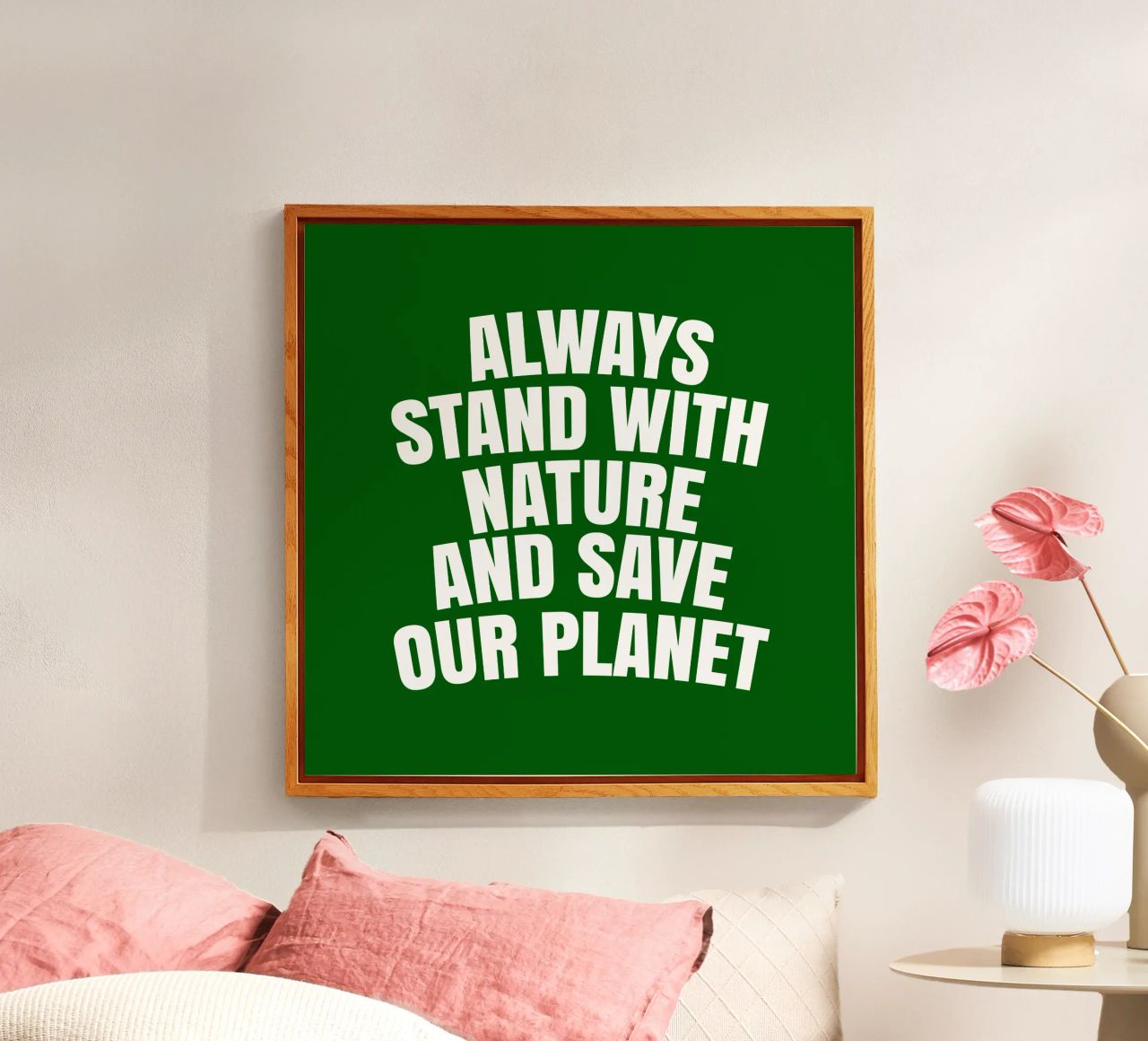 Always stand with nature and save our planet plexiglass da happieeagle