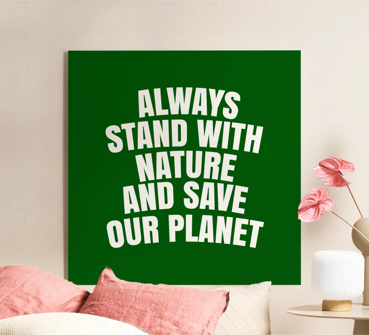 Always stand with nature and save our planet plexiglass da happieeagle