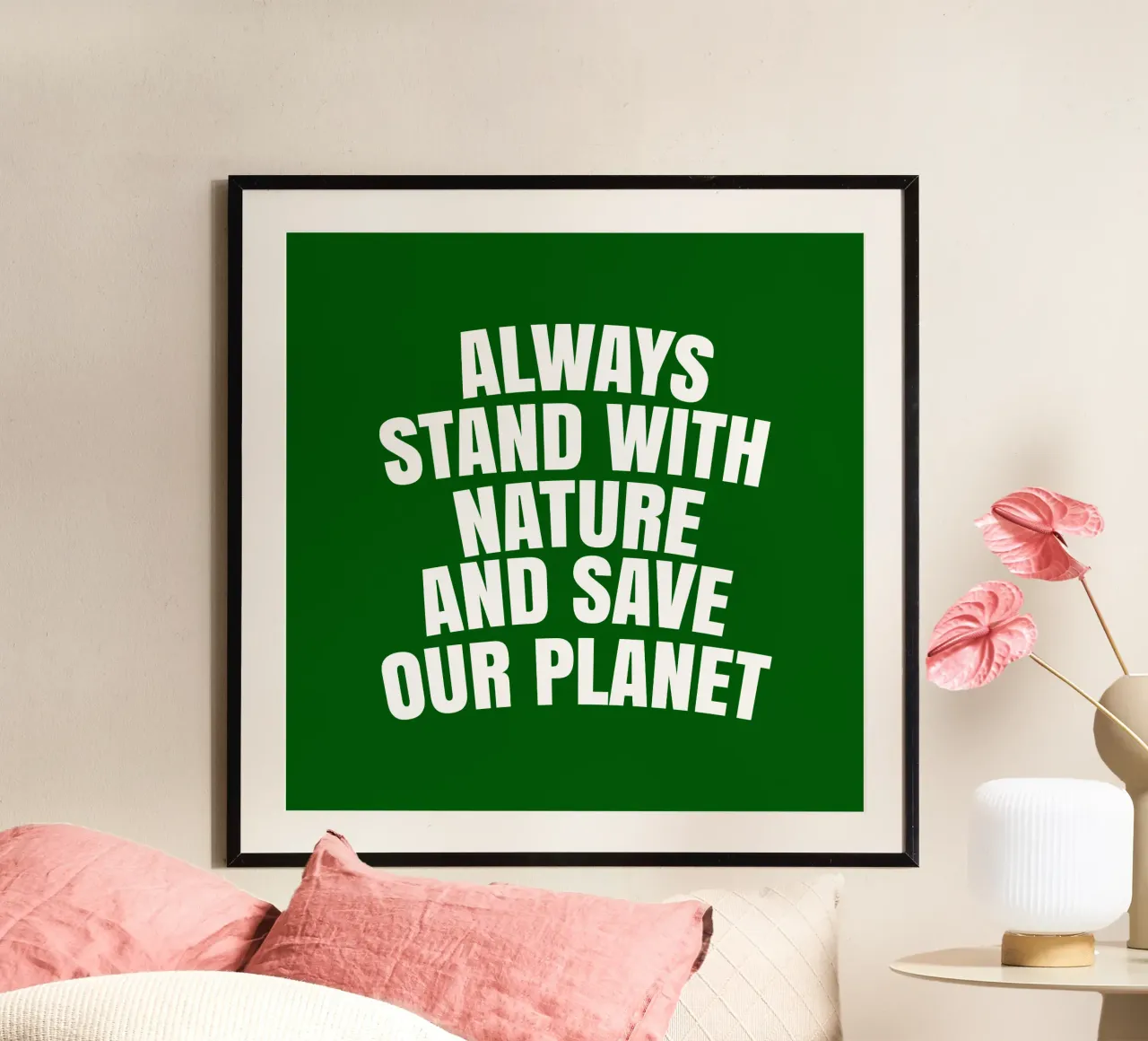 Always stand with nature and save our planet hahnemühle de happieeagle