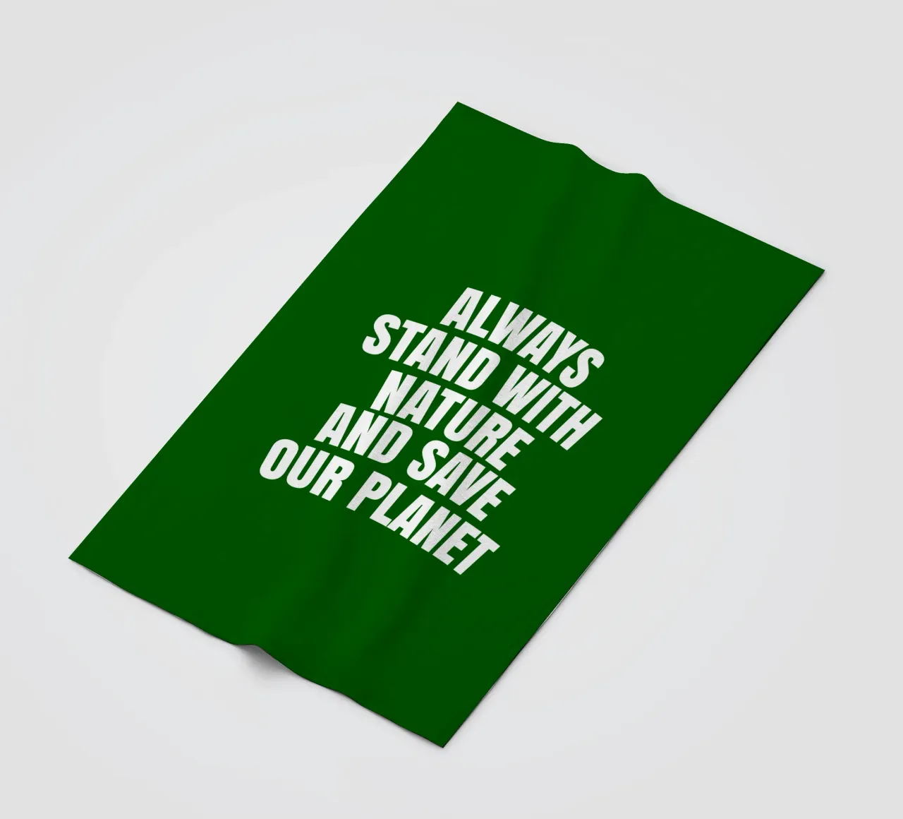 Always stand with nature and save our planet coperta in pile da happieeagle