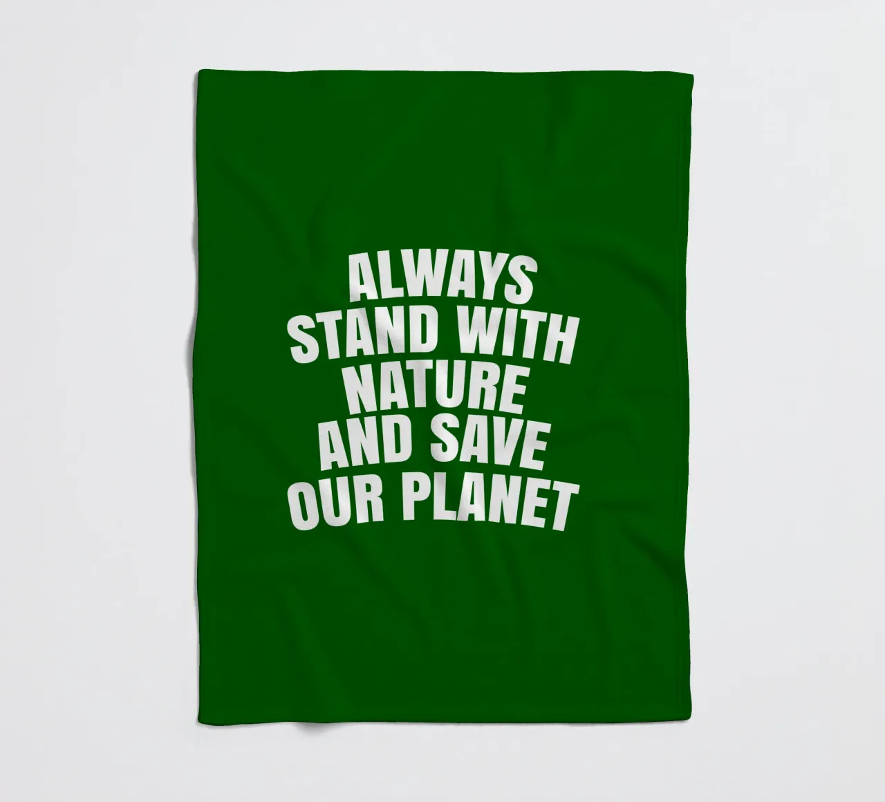 Always stand with nature and save our planet coperta in pile da happieeagle