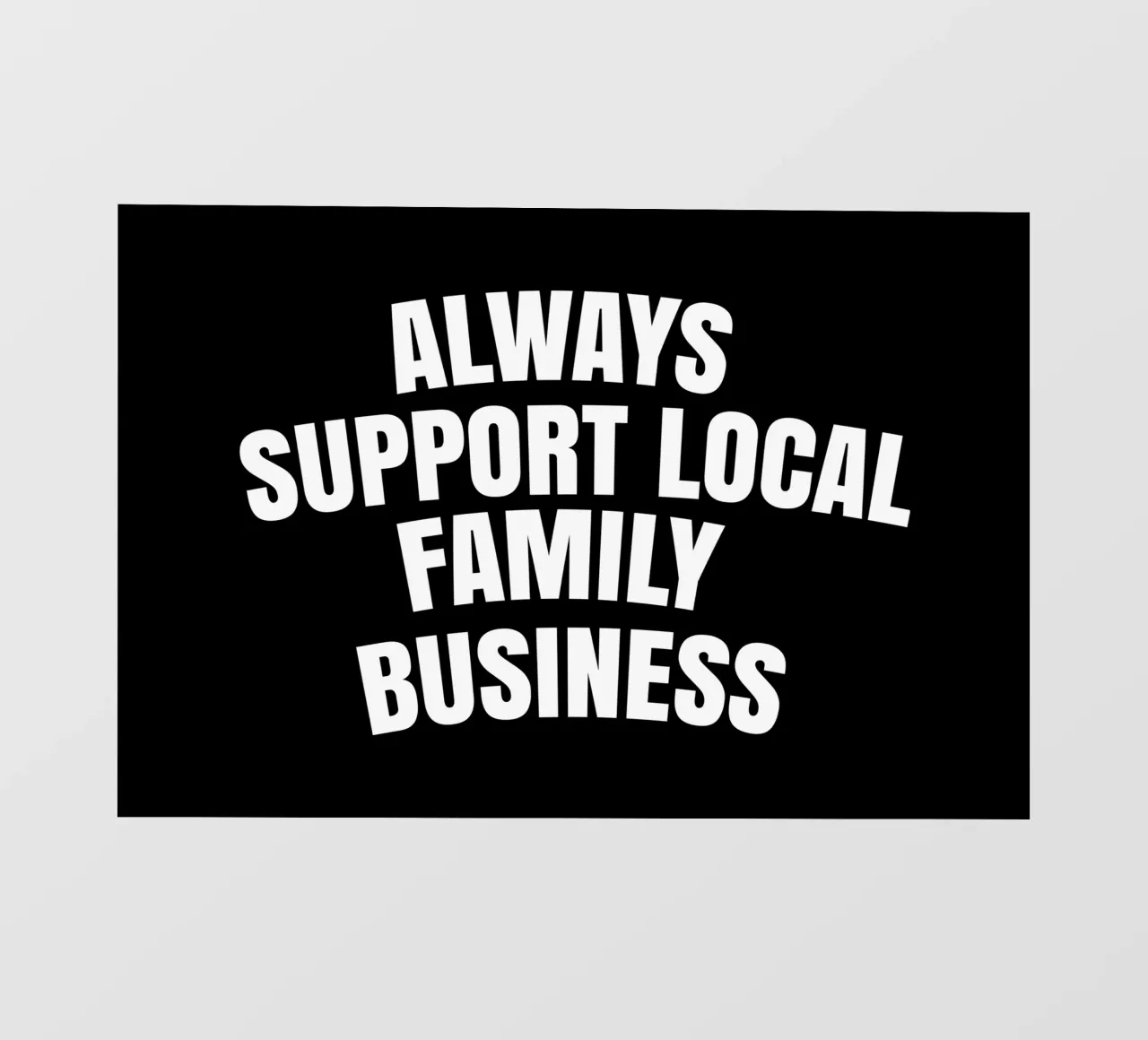 Always support local family business telo in pvc da happieeagle