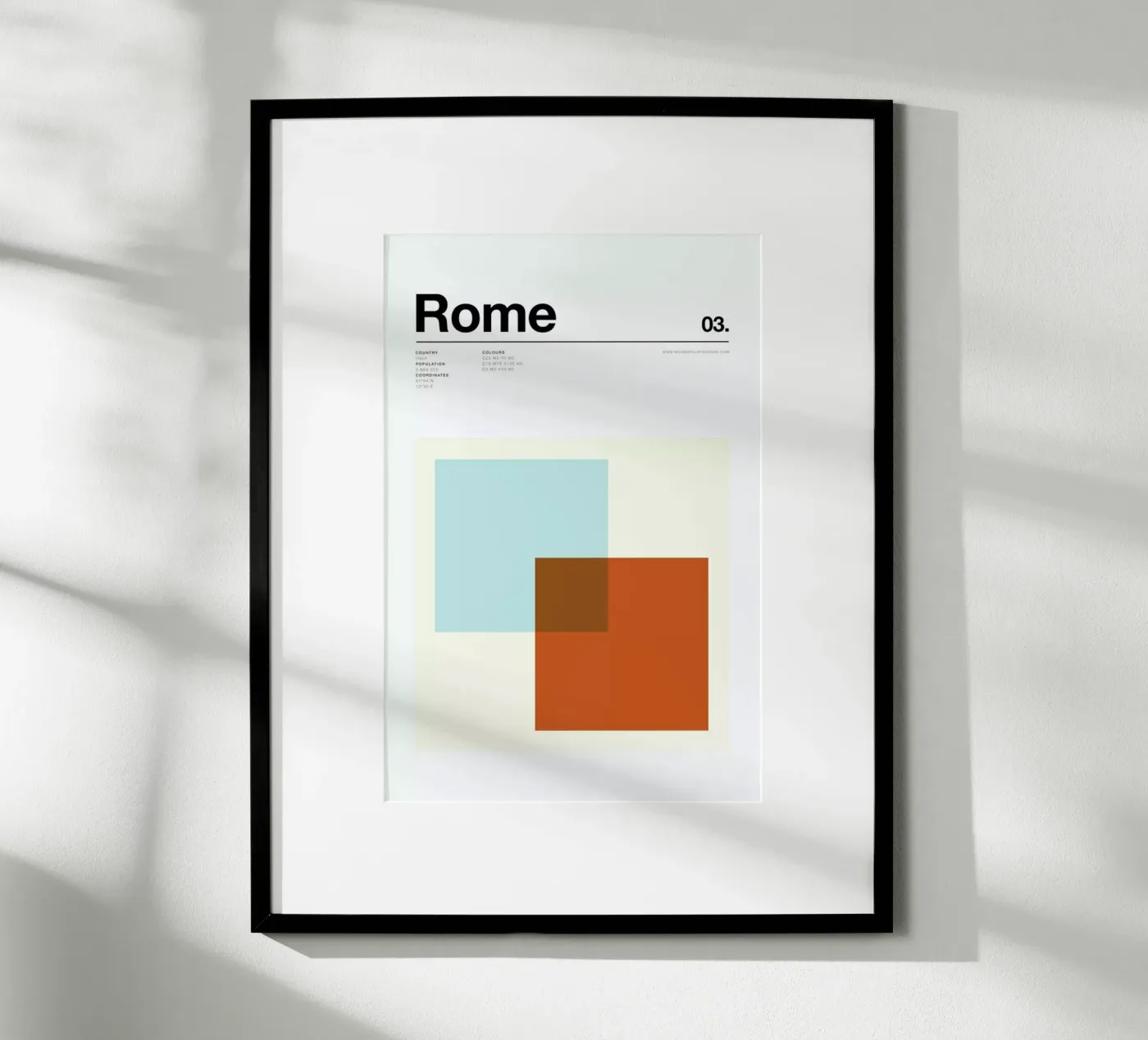 Rome poster de Nick Barclay