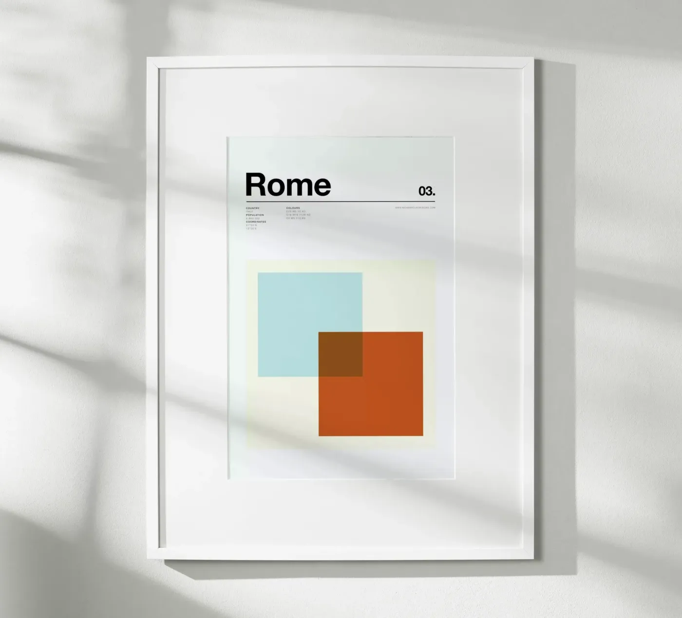 Rome poster de Nick Barclay