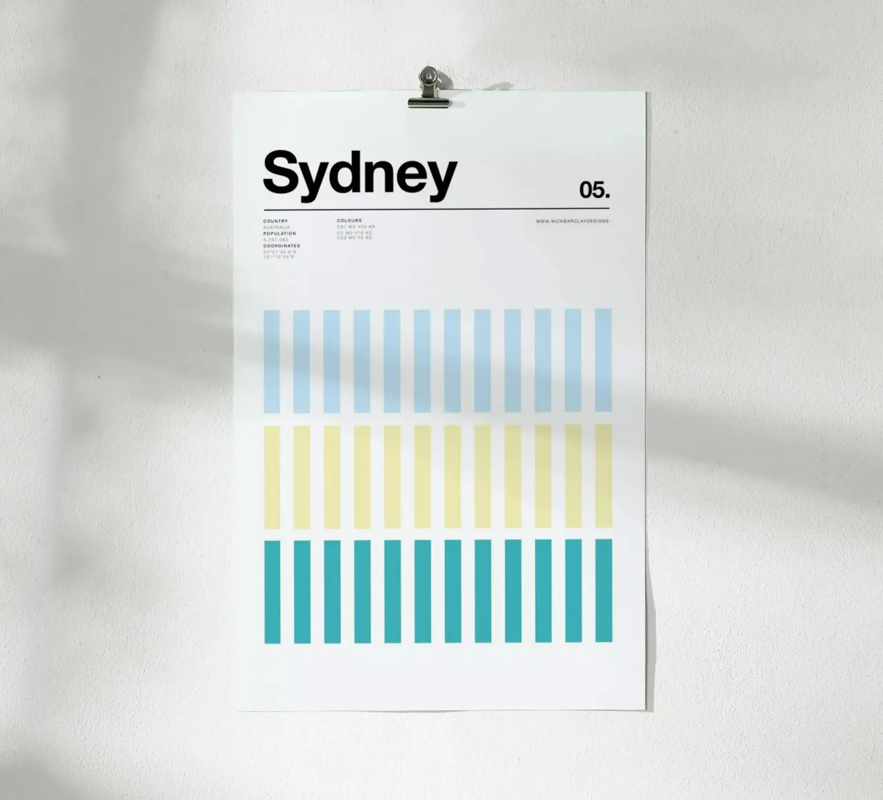 Sydney poster da Nick Barclay