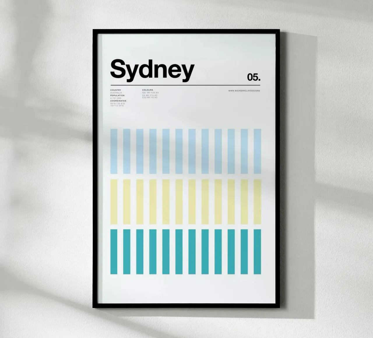 Sydney poster da Nick Barclay