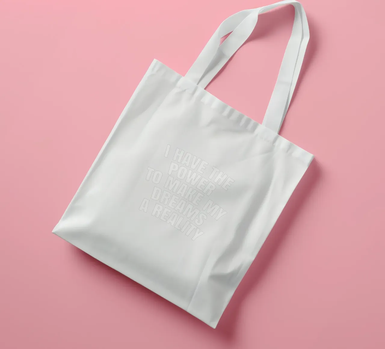 I have the power to make my dreams a reality borsa in juta da happieeagle