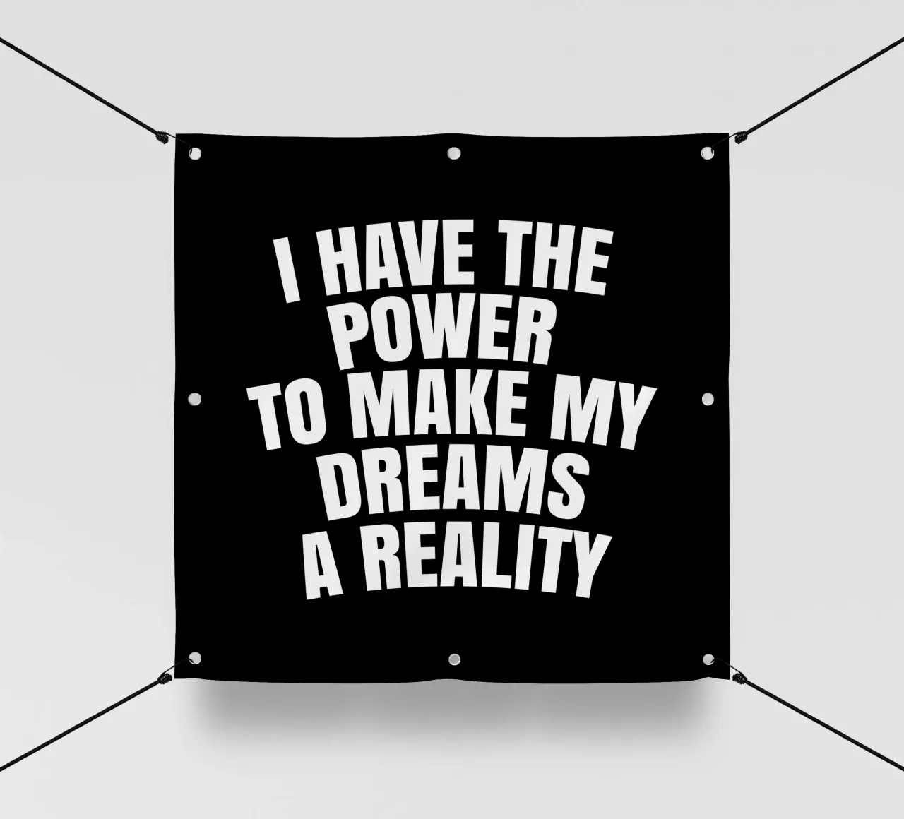 I have the power to make my dreams a reality telo in pvc da happieeagle