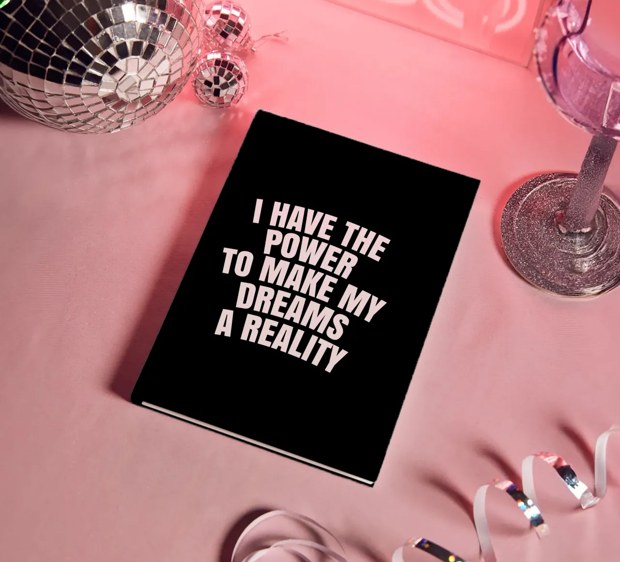 I have the power to make my dreams a reality notebook by happieeagle