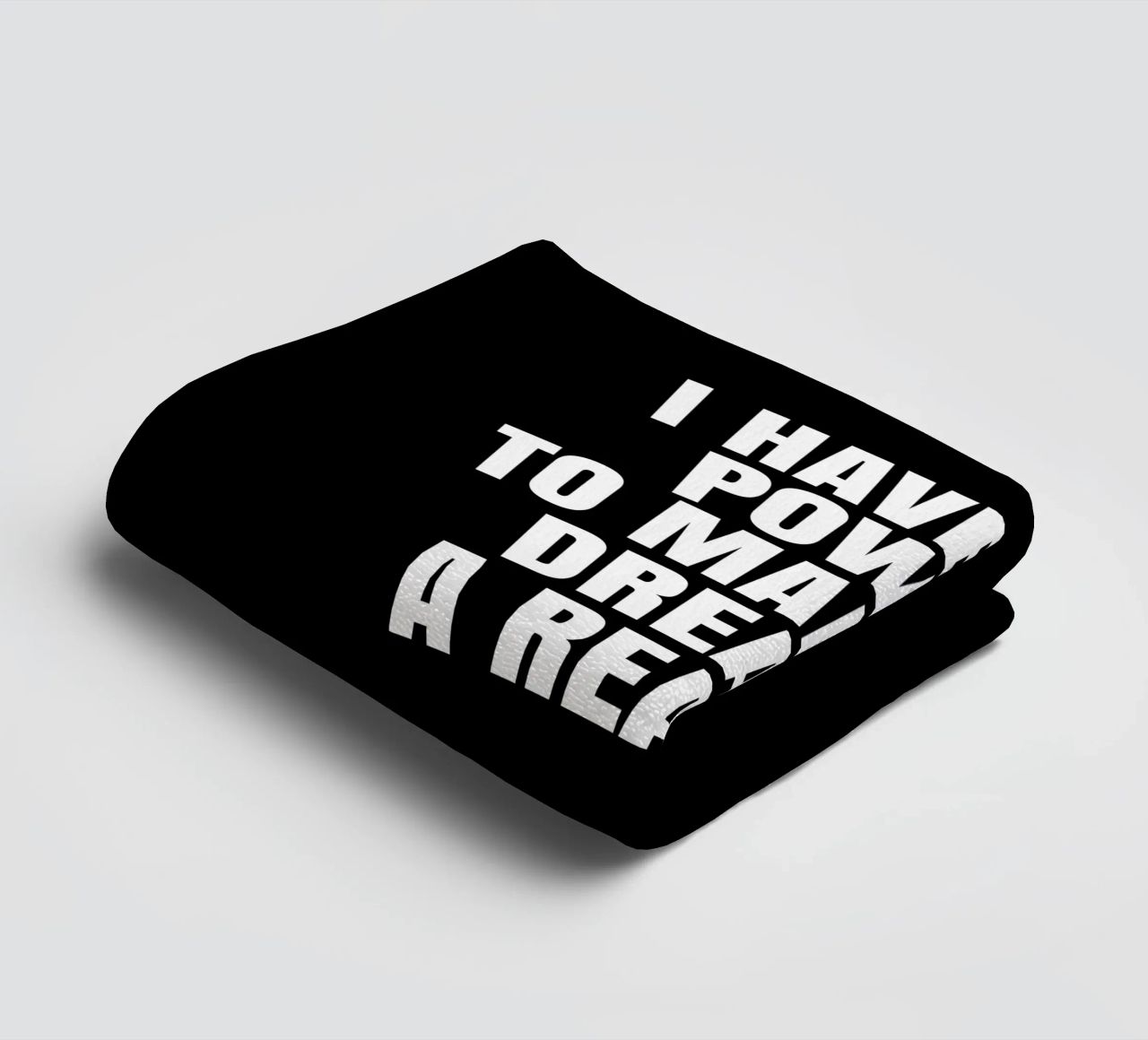 I have the power to make my dreams a reality asciugamano da bagno da happieeagle