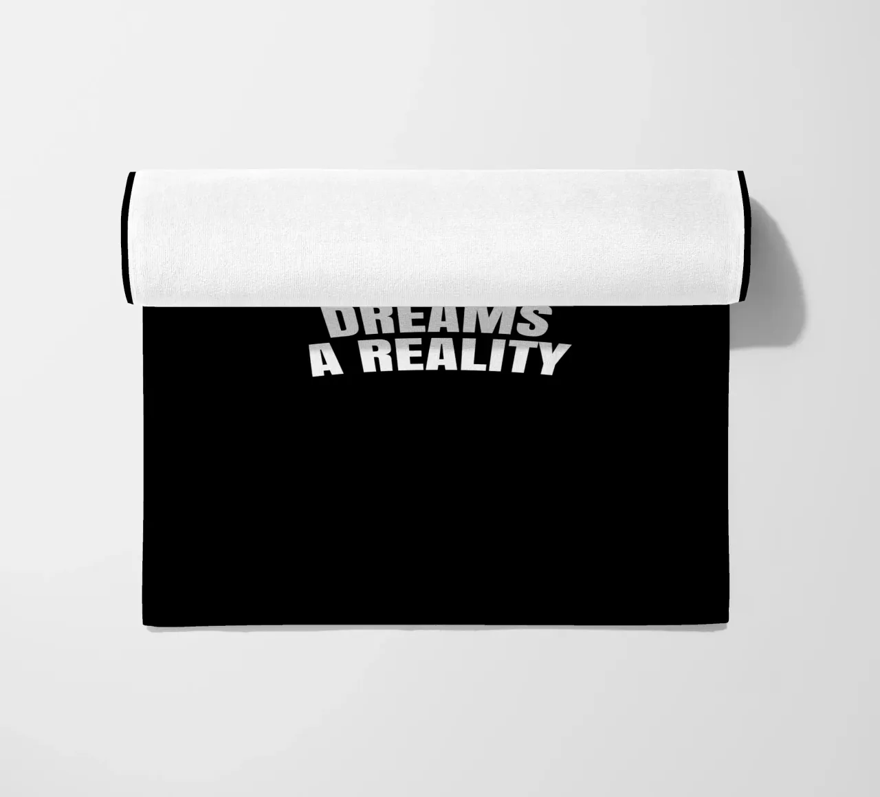 I have the power to make my dreams a reality beach towel by happieeagle