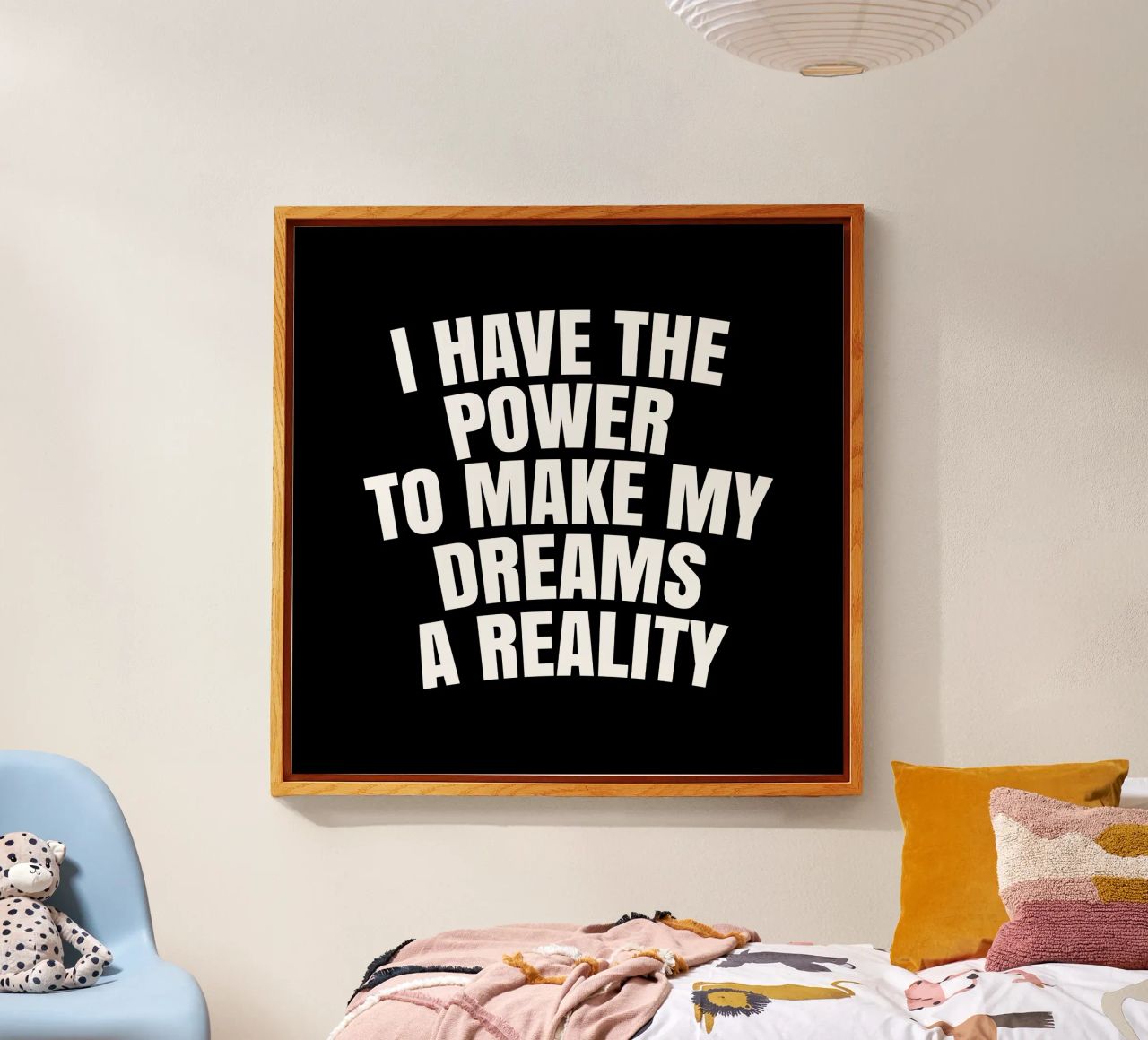 I have the power to make my dreams a reality plexiglass da happieeagle