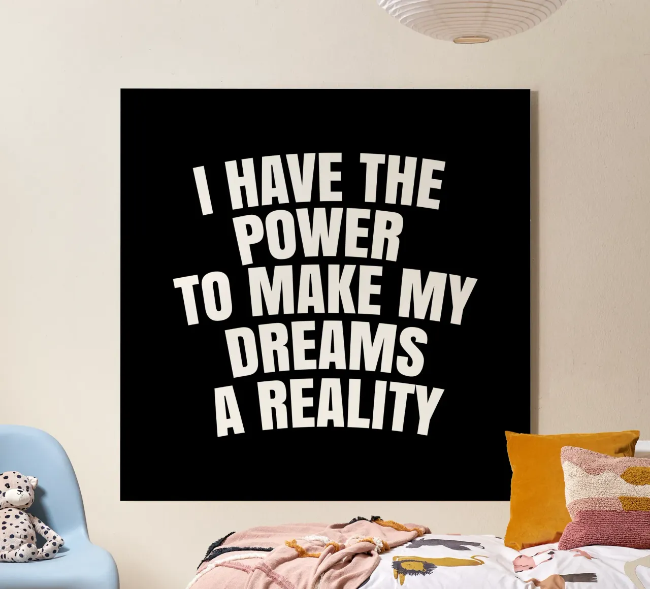 I have the power to make my dreams a reality plexiglass da happieeagle