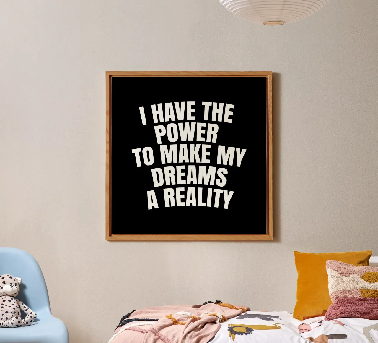 I have the power to make my dreams a reality aluminio dibond de happieeagle