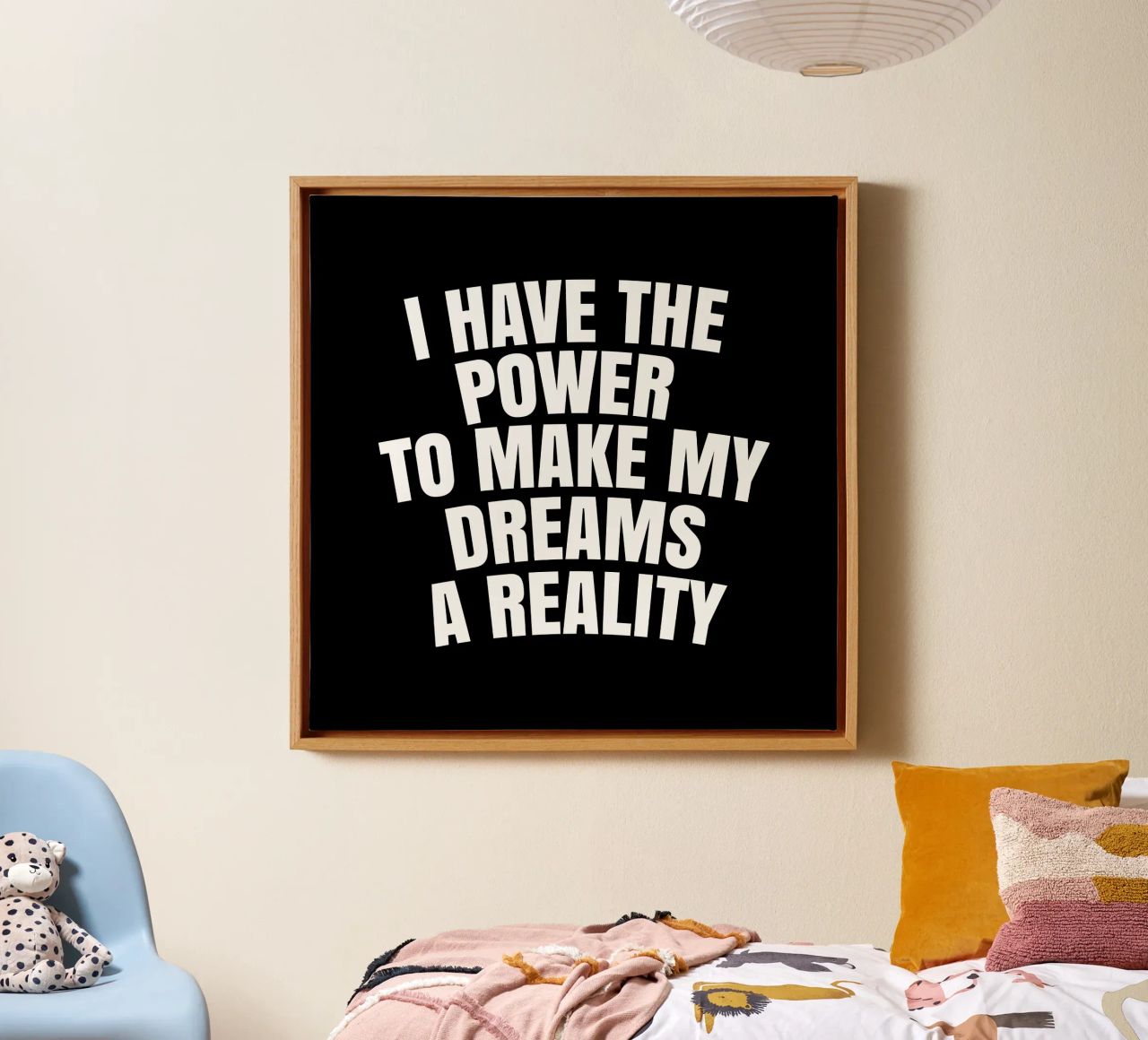 I have the power to make my dreams a reality tela da happieeagle