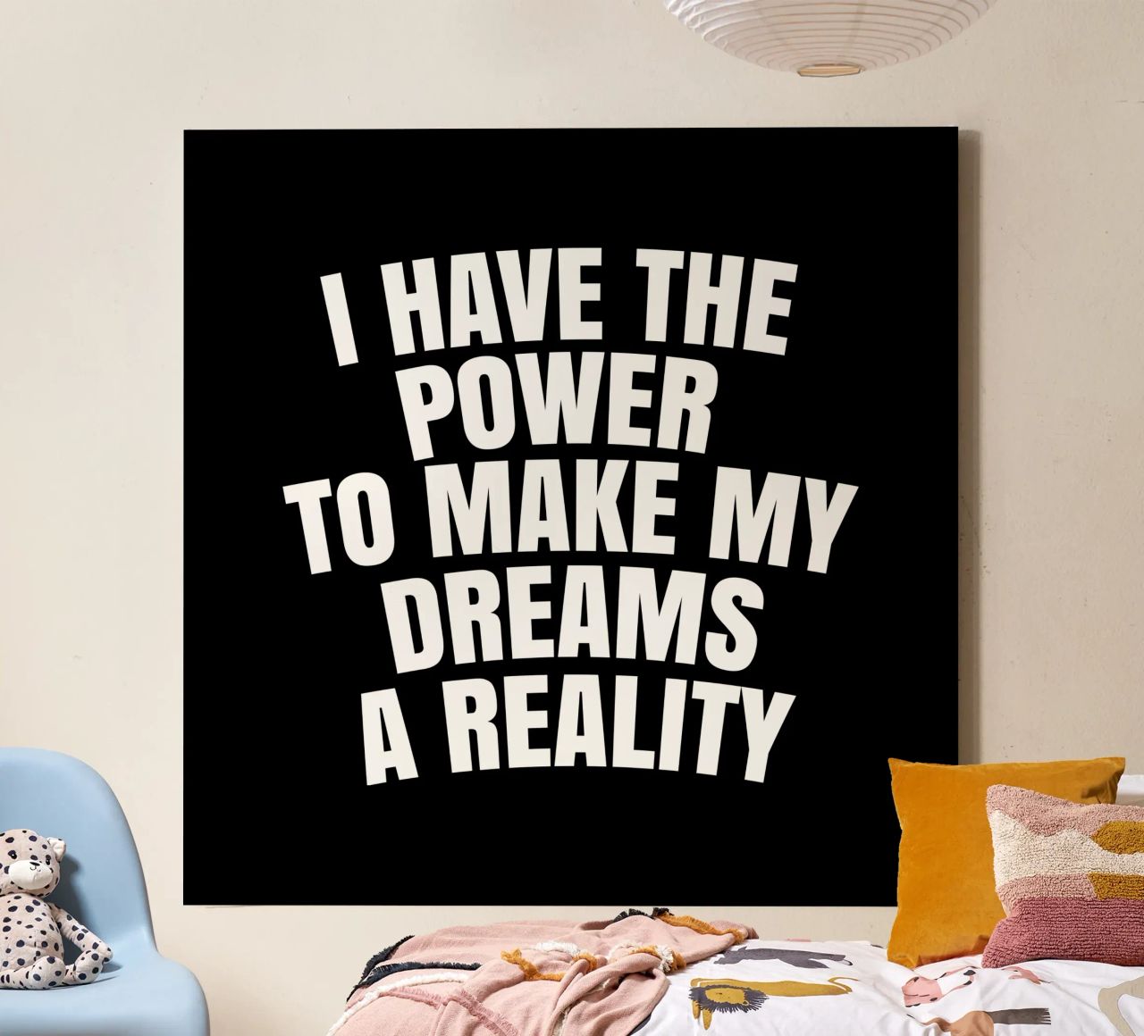 I have the power to make my dreams a reality tela da happieeagle