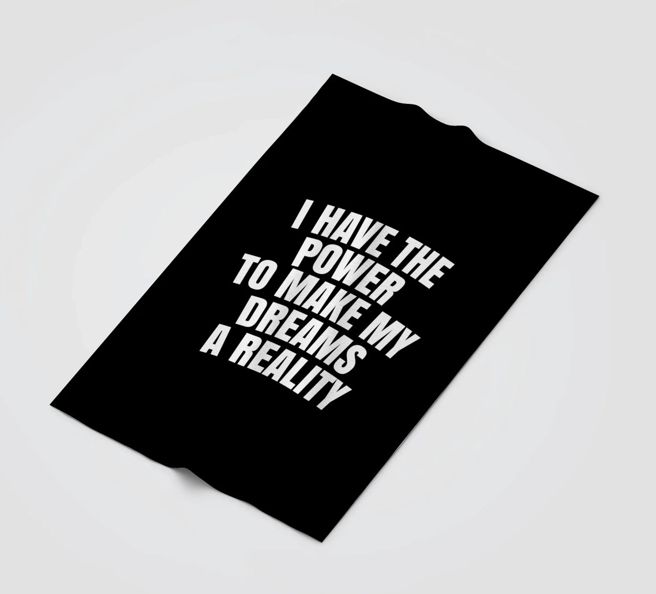 I have the power to make my dreams a reality coperta in pile da happieeagle