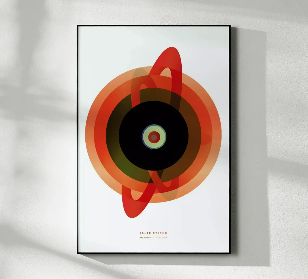 Solarsystem plexiglass da Nick Barclay