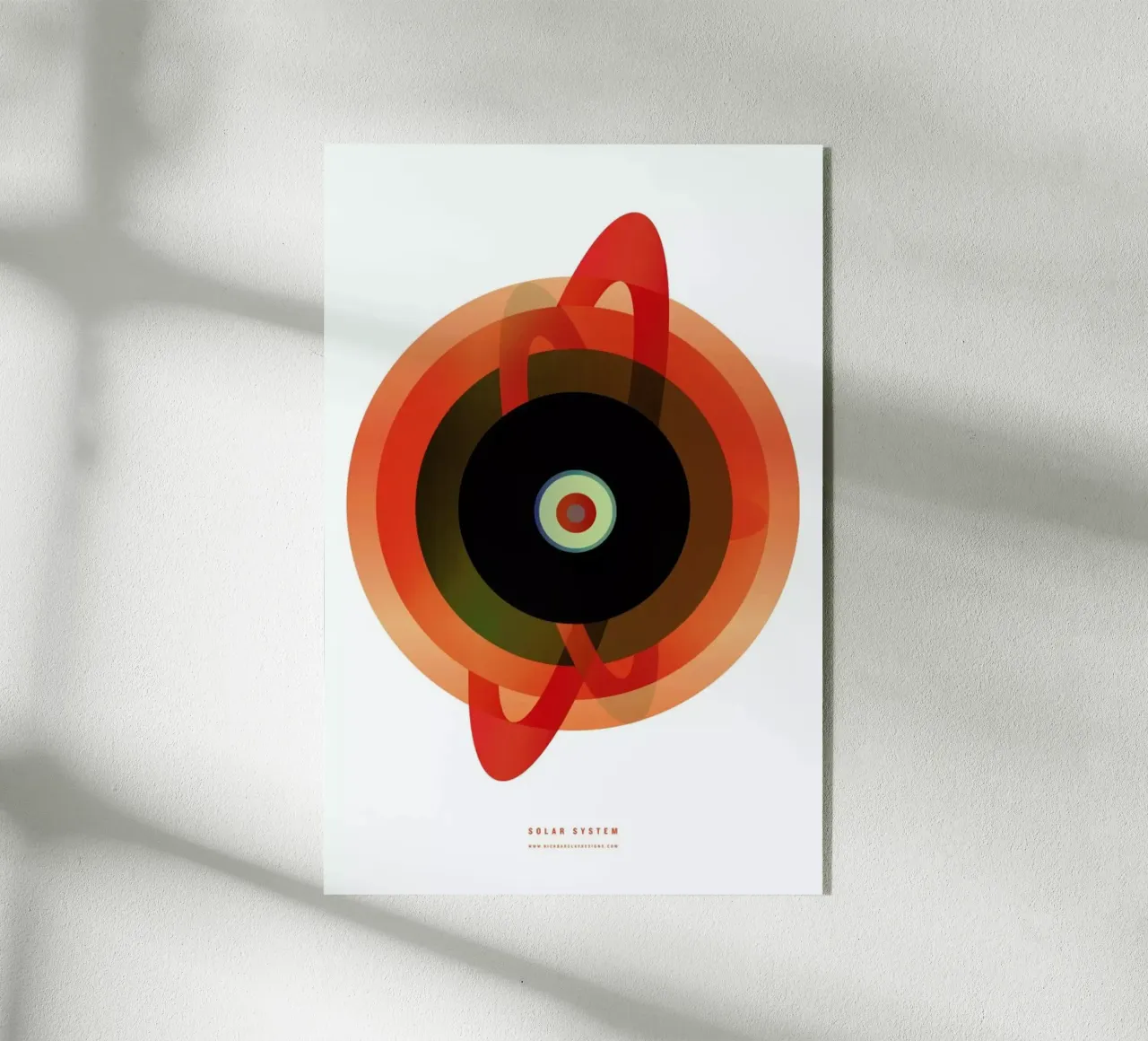 Solarsystem plexiglass da Nick Barclay