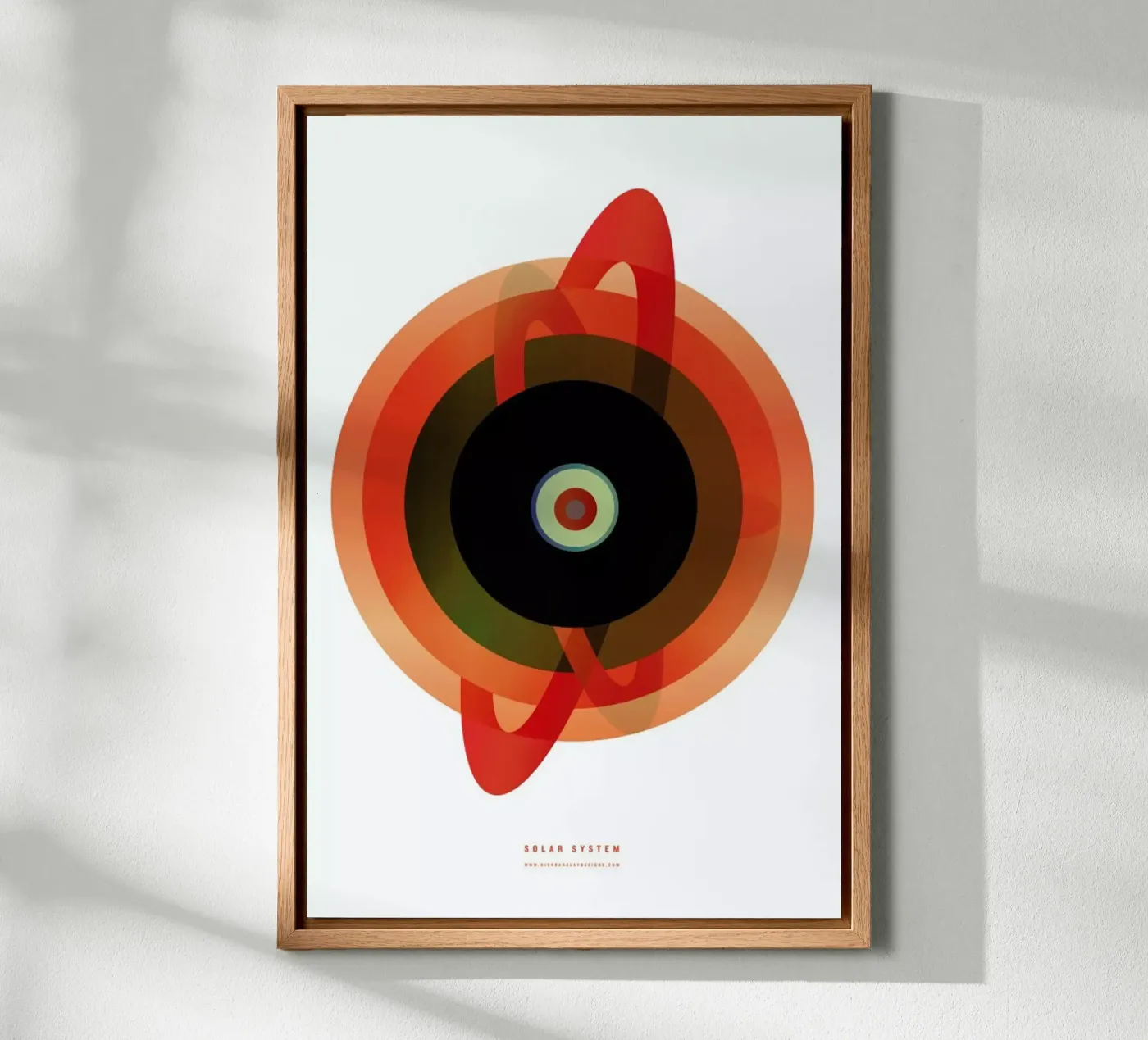 Solarsystem alluminio dibond da Nick Barclay