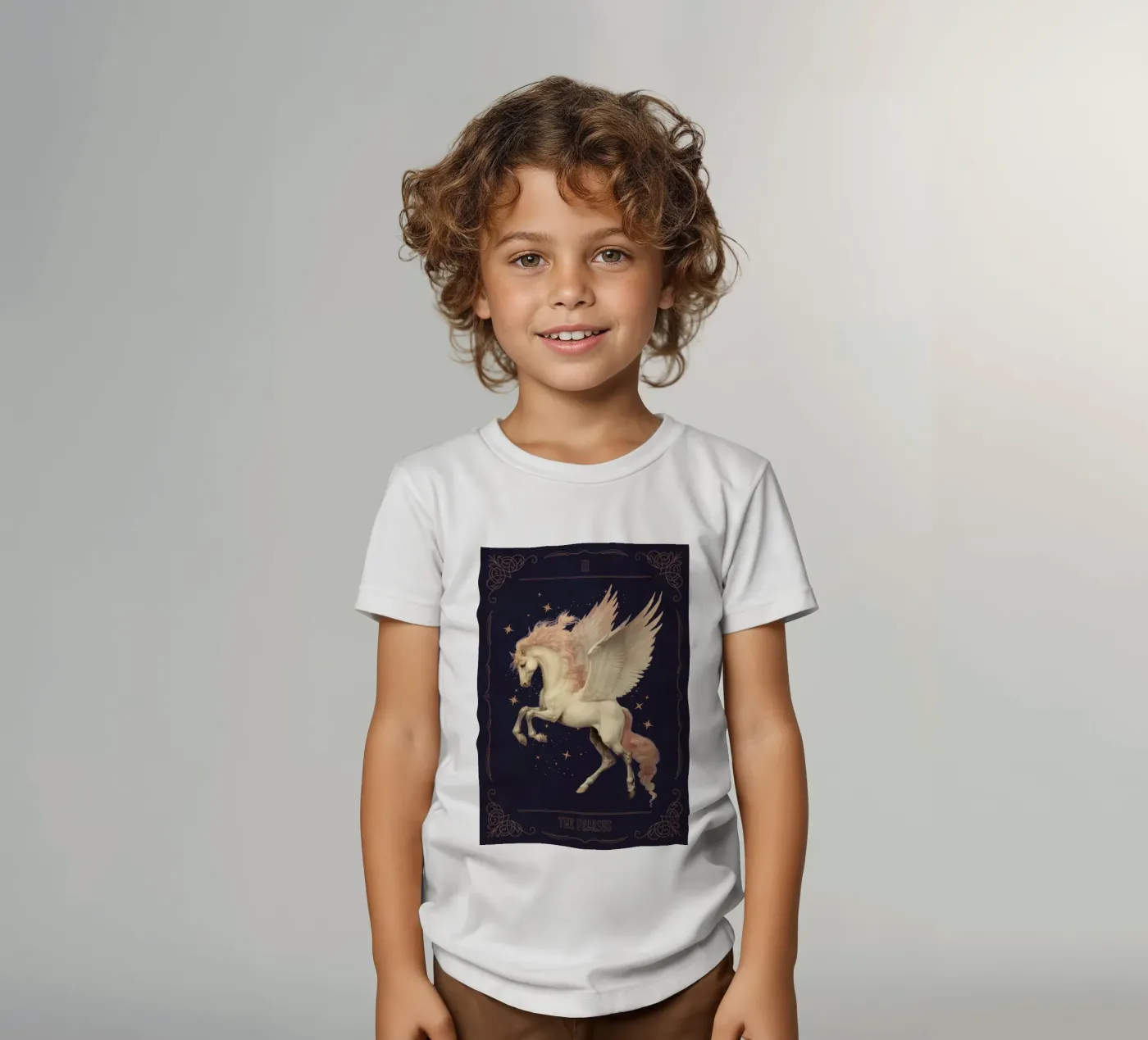 Pegasus kids t-shirt by Luna & Noctua