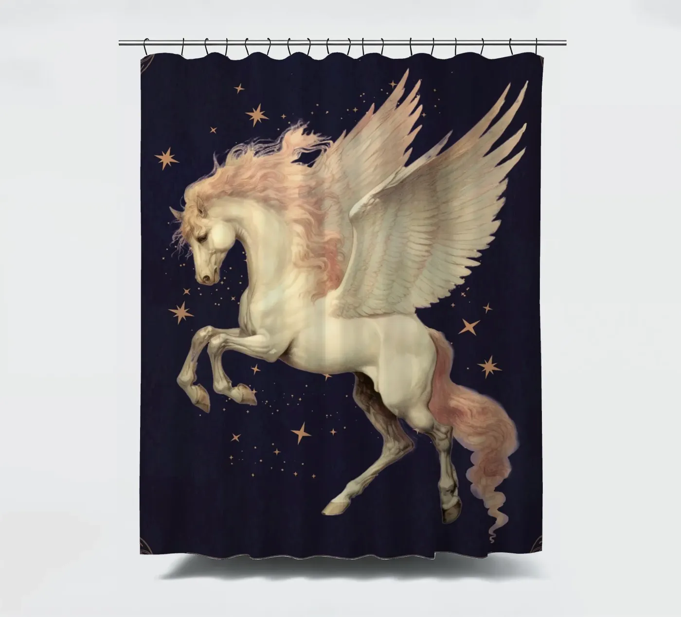 Pegasus Duschvorhang von Luna & Noctua