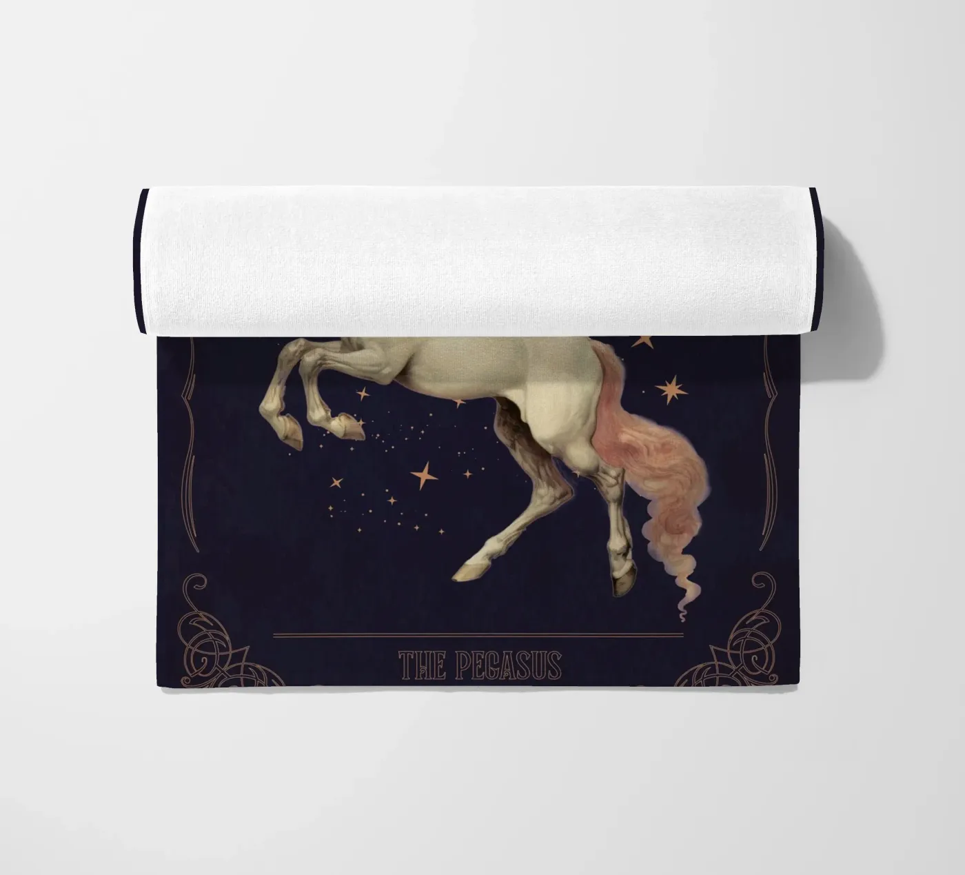 Pegasus beach towel by Luna & Noctua