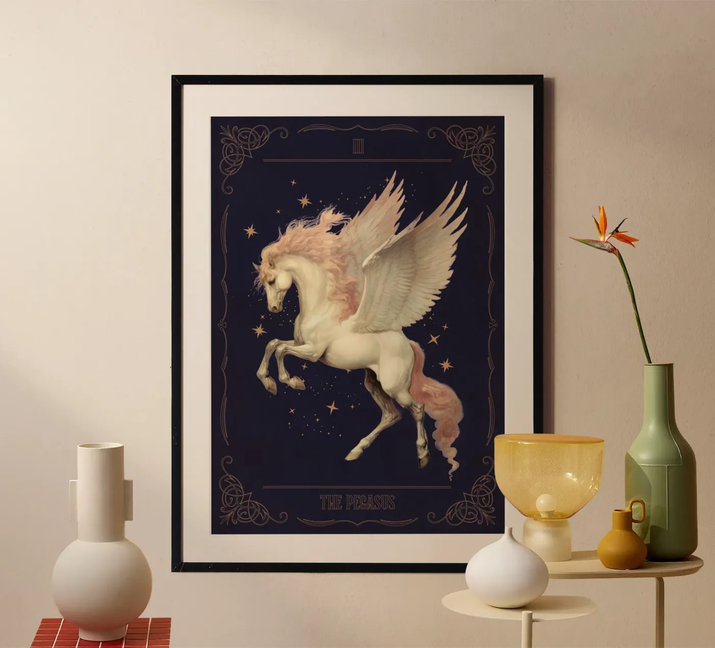 Pegasus Poster von Luna & Noctua