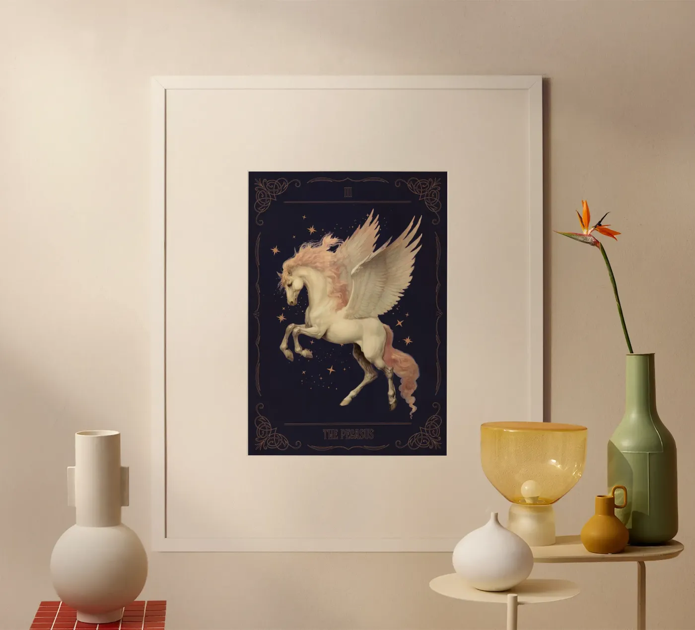 Pegasus Poster von Luna & Noctua