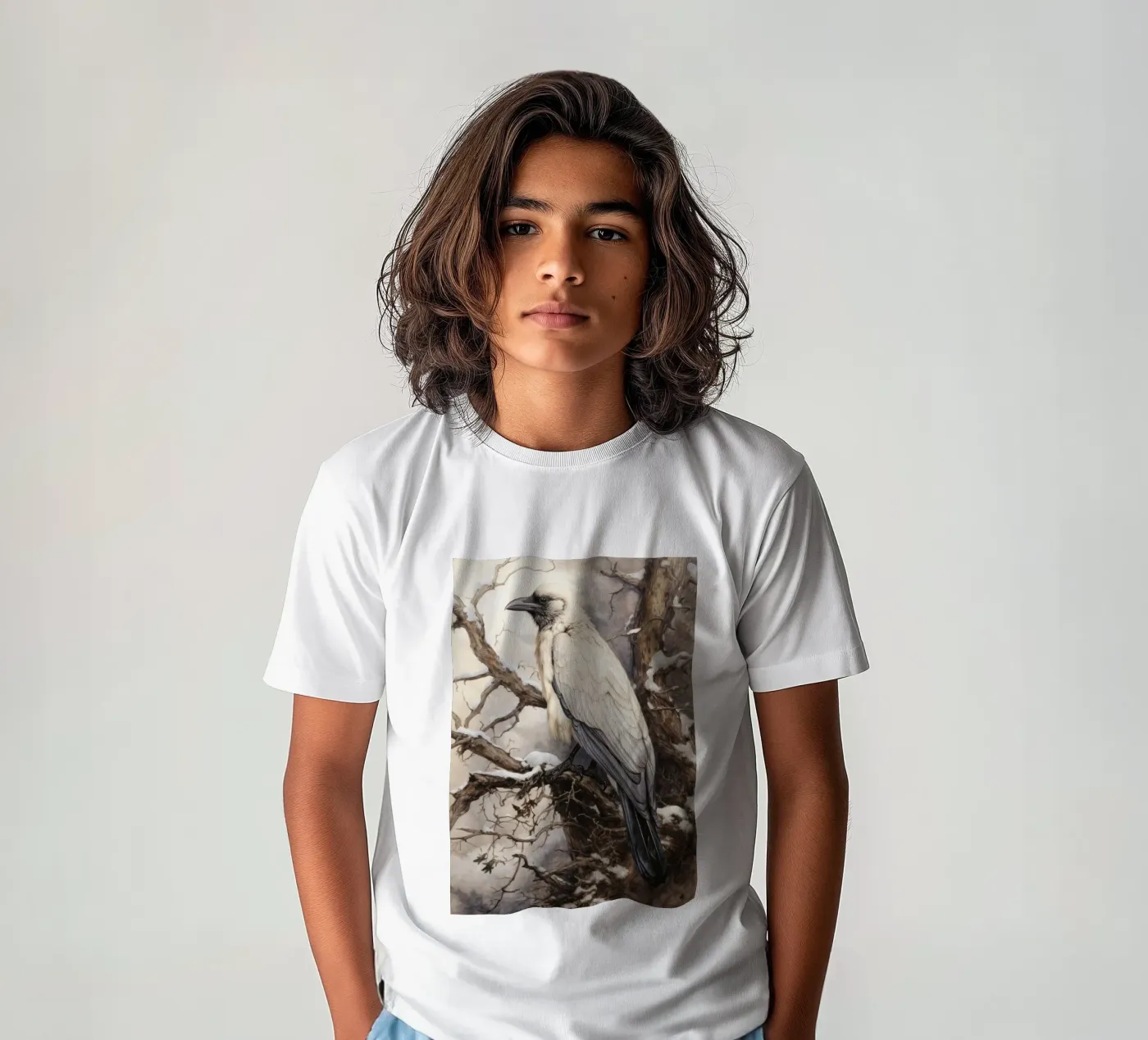 Rabe kinder t-shirt van Luna & Noctua