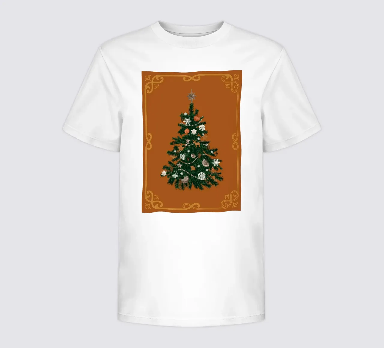 Weihnachtsbaum t-shirt bambini da Luna & Noctua