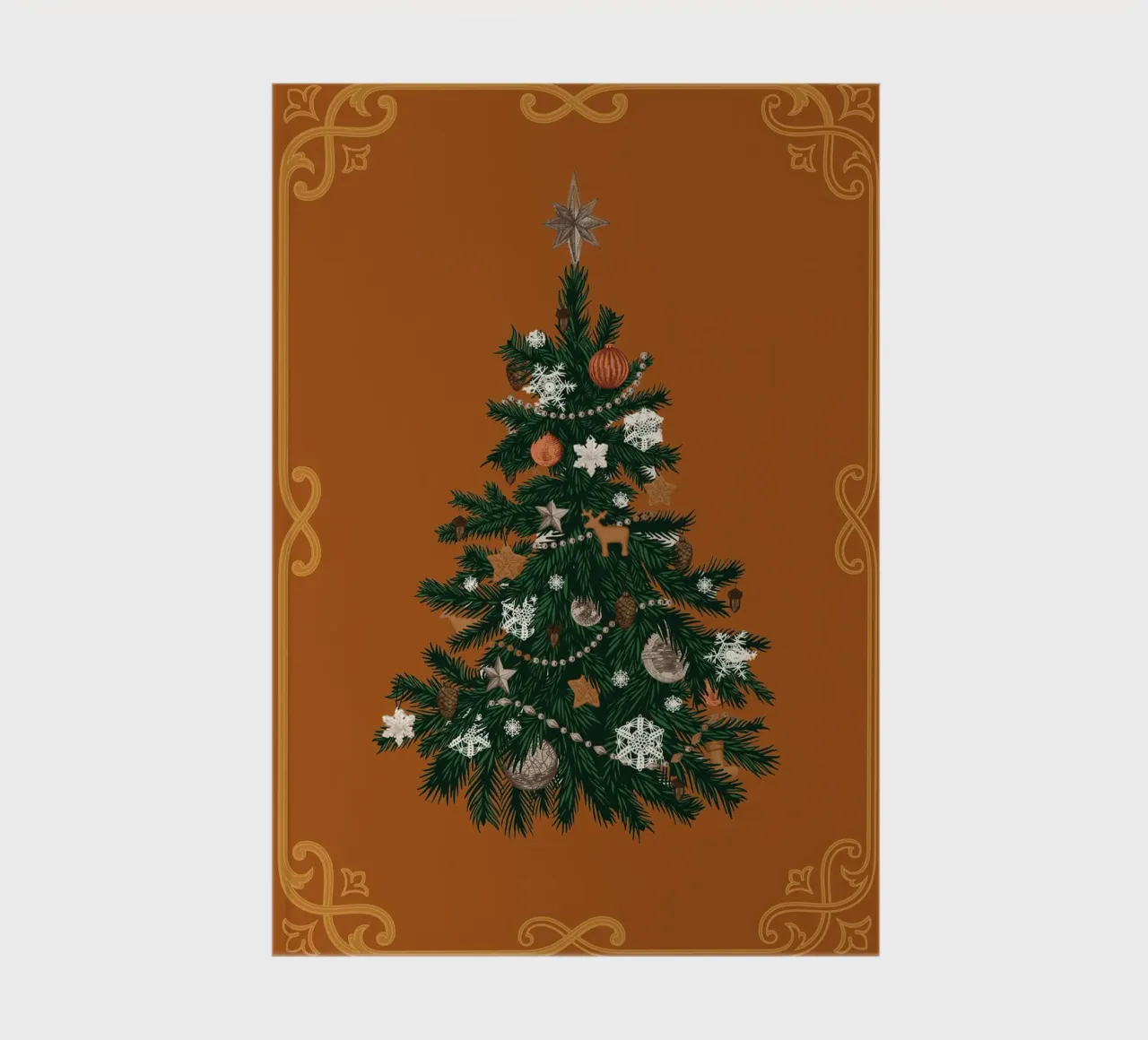 Weihnachtsbaum notebook by Luna & Noctua