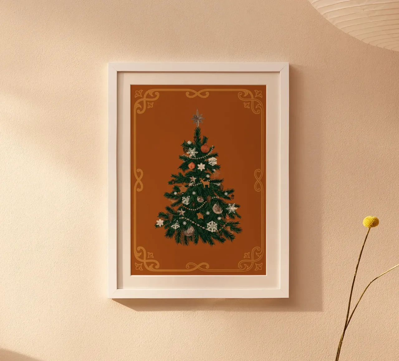 Weihnachtsbaum poster da Luna & Noctua