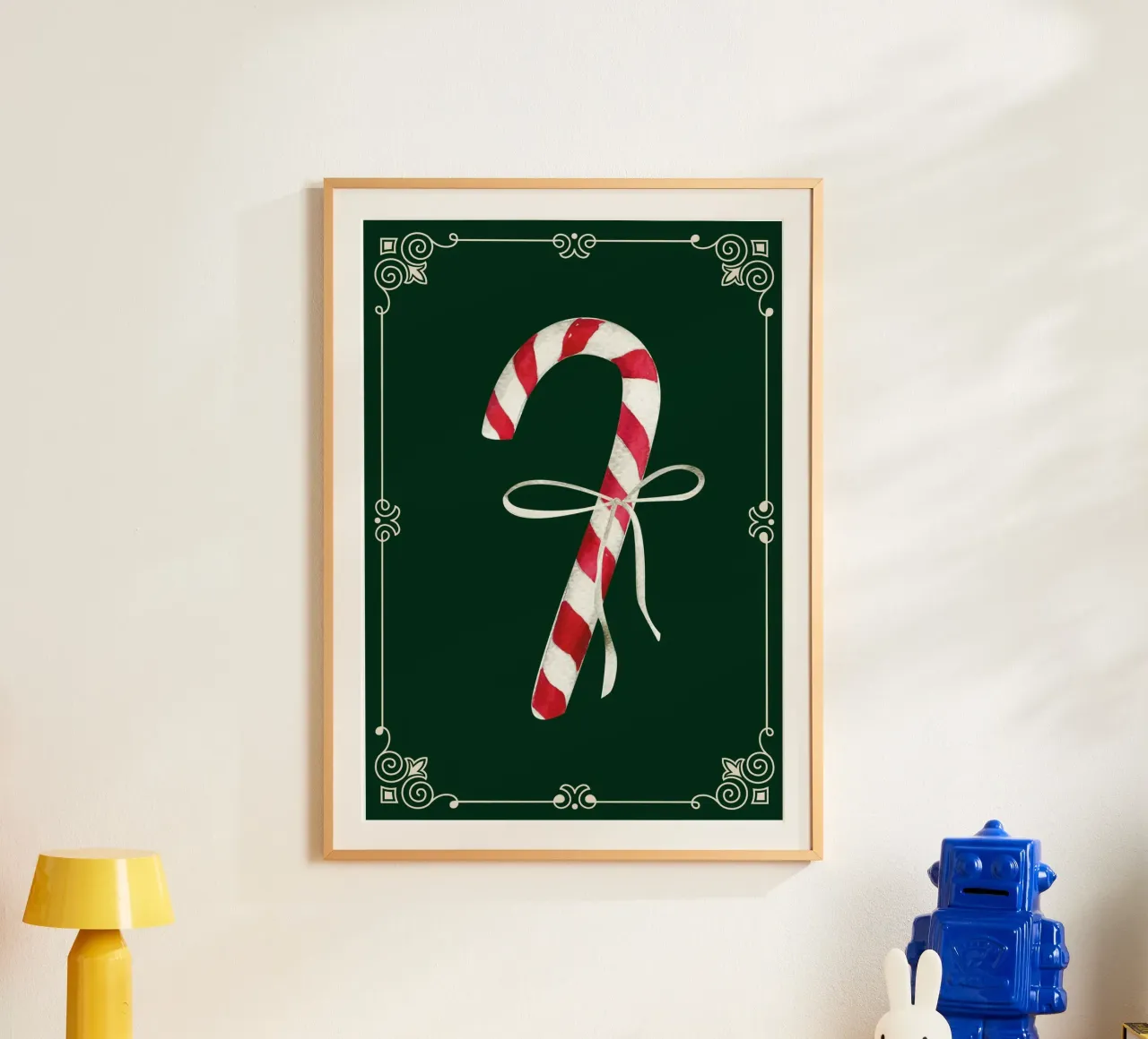 Zuckerstange poster with plastic frame by Luna & Noctua