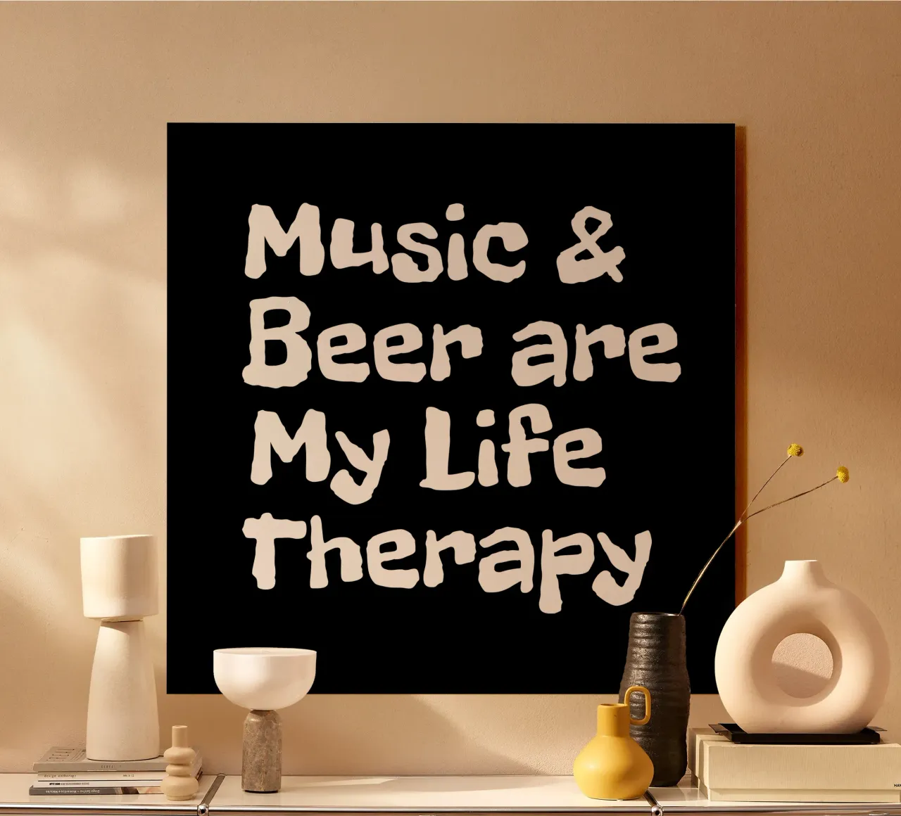 Music and beer are my life therapy forex plate by happieeagle