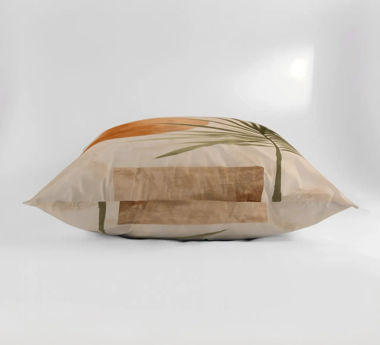 Palm Leaf And Sun cuscino da treechild